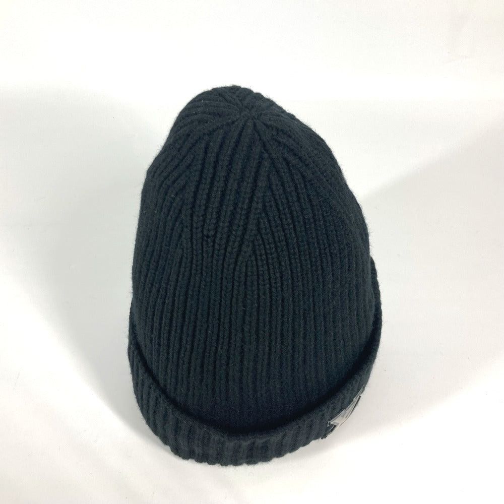 Louis Vuitton Louis Vuitton M76591 Bone Lv Ahead Beanie Chapeau Knitted Hat Knit Cap Cashmere Men Black Size ONE SIZE - 6 Thumbnail