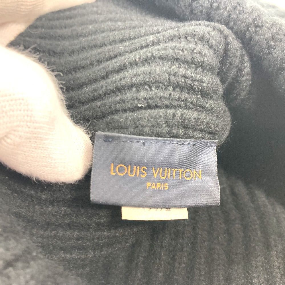 Louis Vuitton Louis Vuitton M76591 Bone Lv Ahead Beanie Chapeau Knitted Hat Knit Cap Cashmere Men Black Size ONE SIZE - 10 Thumbnail