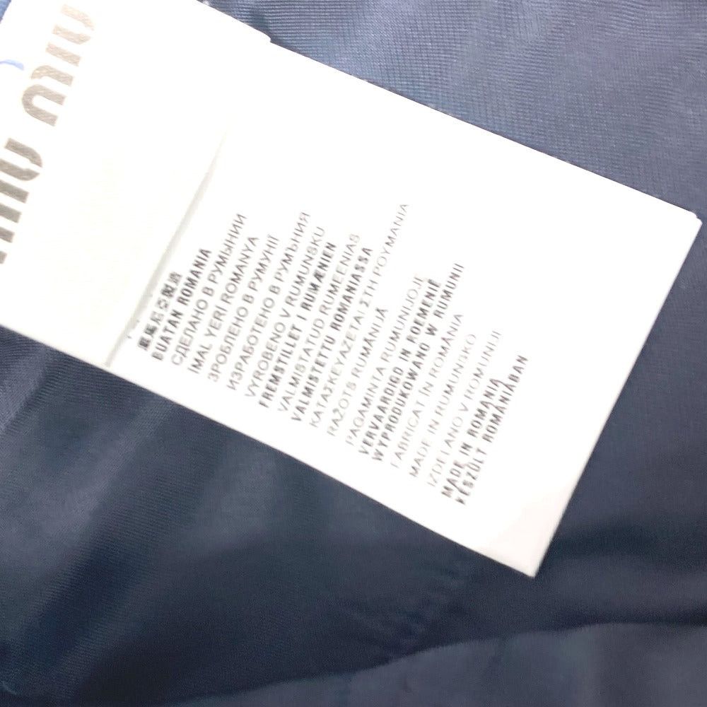 Miu Miu Miumiu Mp676 Apparel (Clothing) Bottoms Shorts Wool Women Blue Size ONE SIZE - 10 Thumbnail