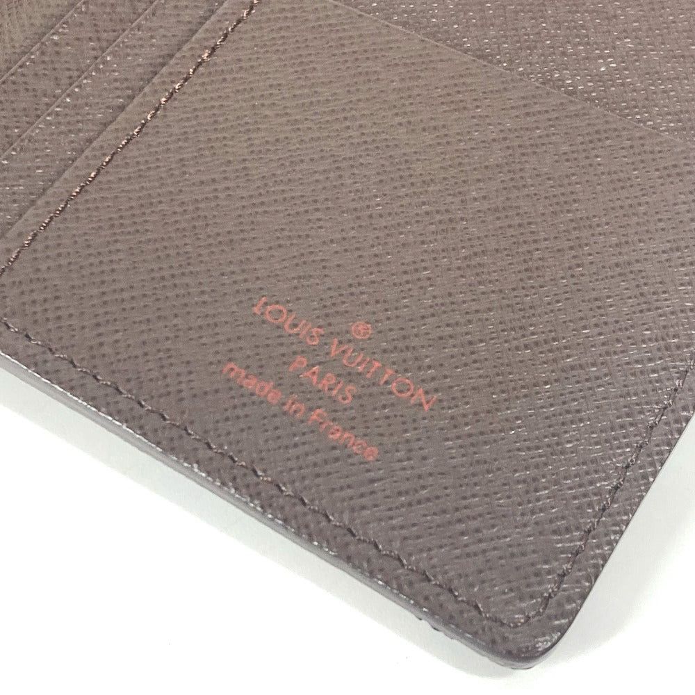 Louis Vuitton Louis Vuitton N60017 Damier Portofoil Brazza Long Wallet Canvas Unisex Ebenu. Brown Size ONE SIZE - 9 Thumbnail