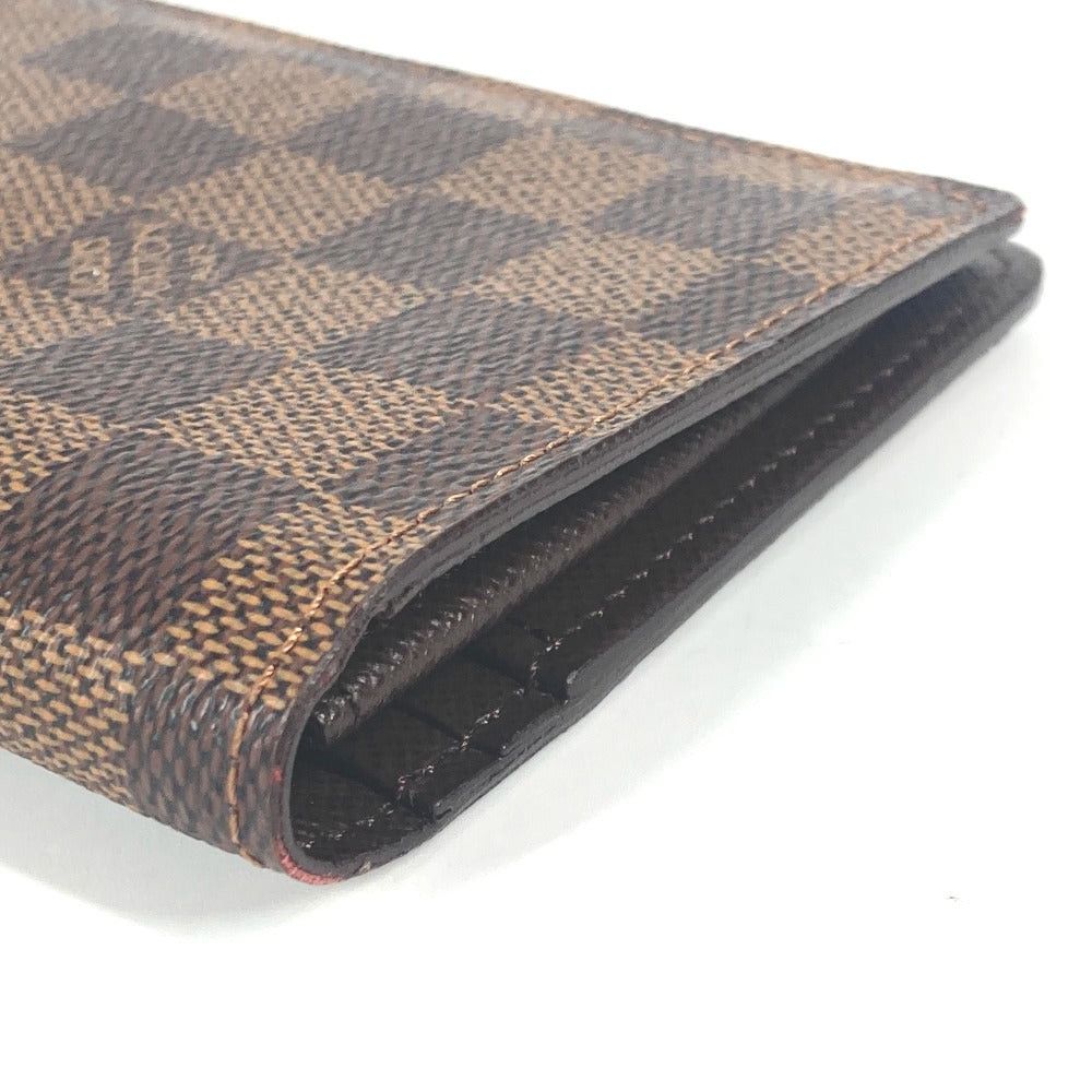 Louis Vuitton Louis Vuitton N60017 Damier Portofoil Brazza Long Wallet Canvas Unisex Ebenu. Brown Size ONE SIZE - 6 Thumbnail