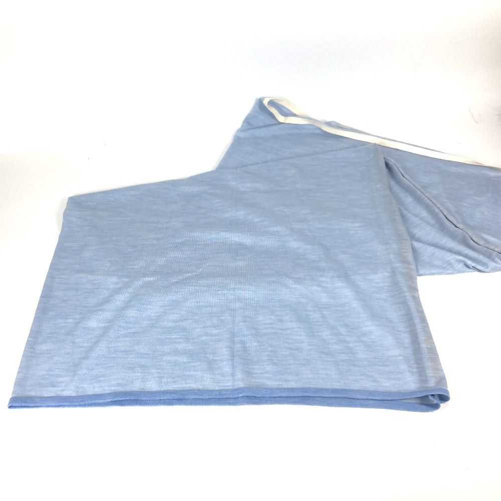Hermes Hermes Epi Cul-De-Sac Jean. 120 Large Size Shawl Stall Scarf Silk Unisex Blue Size ONE SIZE - 3 Thumbnail