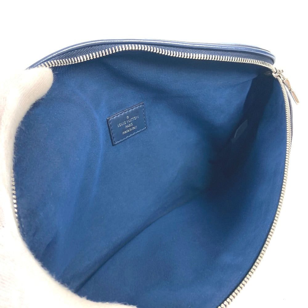 Louis Vuitton Louis Vuitton M53301 Epi Lv Circle Bum Bag Body Belt Cross Shoulder Waist Leather Unisex Blue Size ONE SIZE - 5 Thumbnail