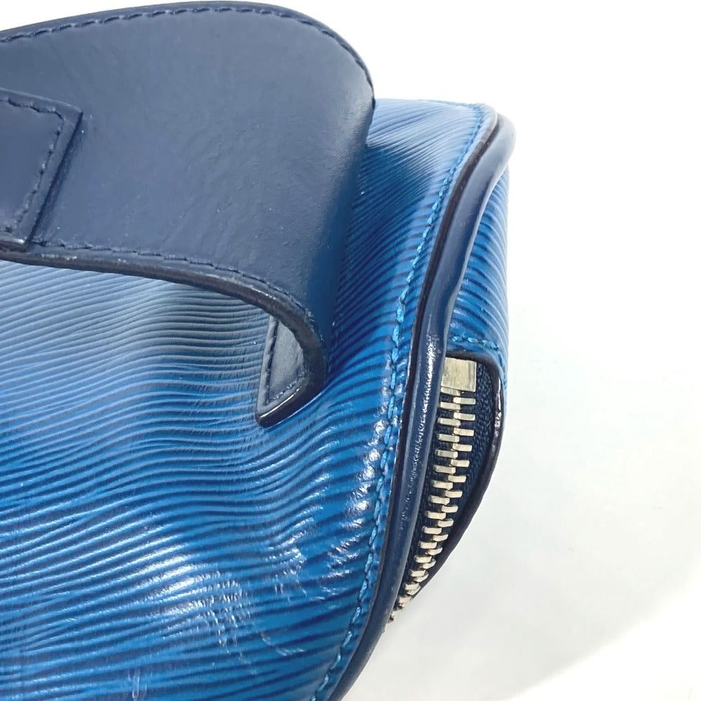 Louis Vuitton Louis Vuitton M53301 Epi Lv Circle Bum Bag Body Belt Cross Shoulder Waist Leather Unisex Blue Size ONE SIZE - 4 Thumbnail