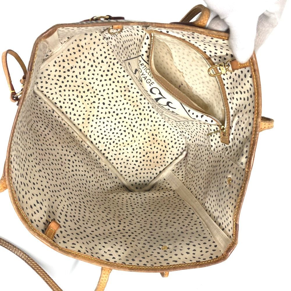 Louis Vuitton Louis Vuitton M40684 Monogram Pumpkin Dot Neverfull Mm Briefcase Yayoi Kusama Collaboration Tote Bag Shoulder Canvas Women White Size ONE SIZE - 12 Thumbnail