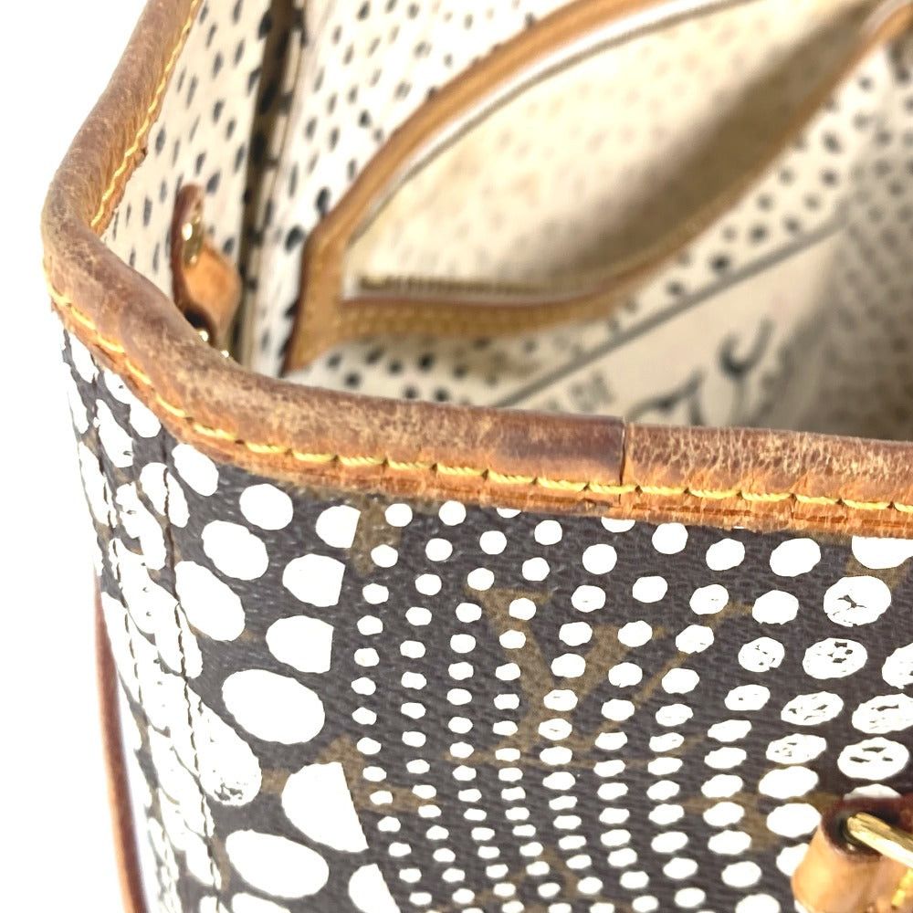 Louis Vuitton Louis Vuitton M40684 Monogram Pumpkin Dot Neverfull Mm Briefcase Yayoi Kusama Collaboration Tote Bag Shoulder Canvas Women White Size ONE SIZE - 17 Thumbnail