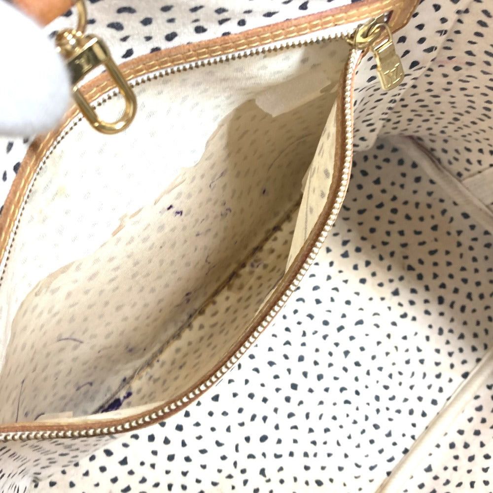 Louis Vuitton Louis Vuitton M40684 Monogram Pumpkin Dot Neverfull Mm Briefcase Yayoi Kusama Collaboration Tote Bag Shoulder Canvas Women White Size ONE SIZE - 18 Thumbnail