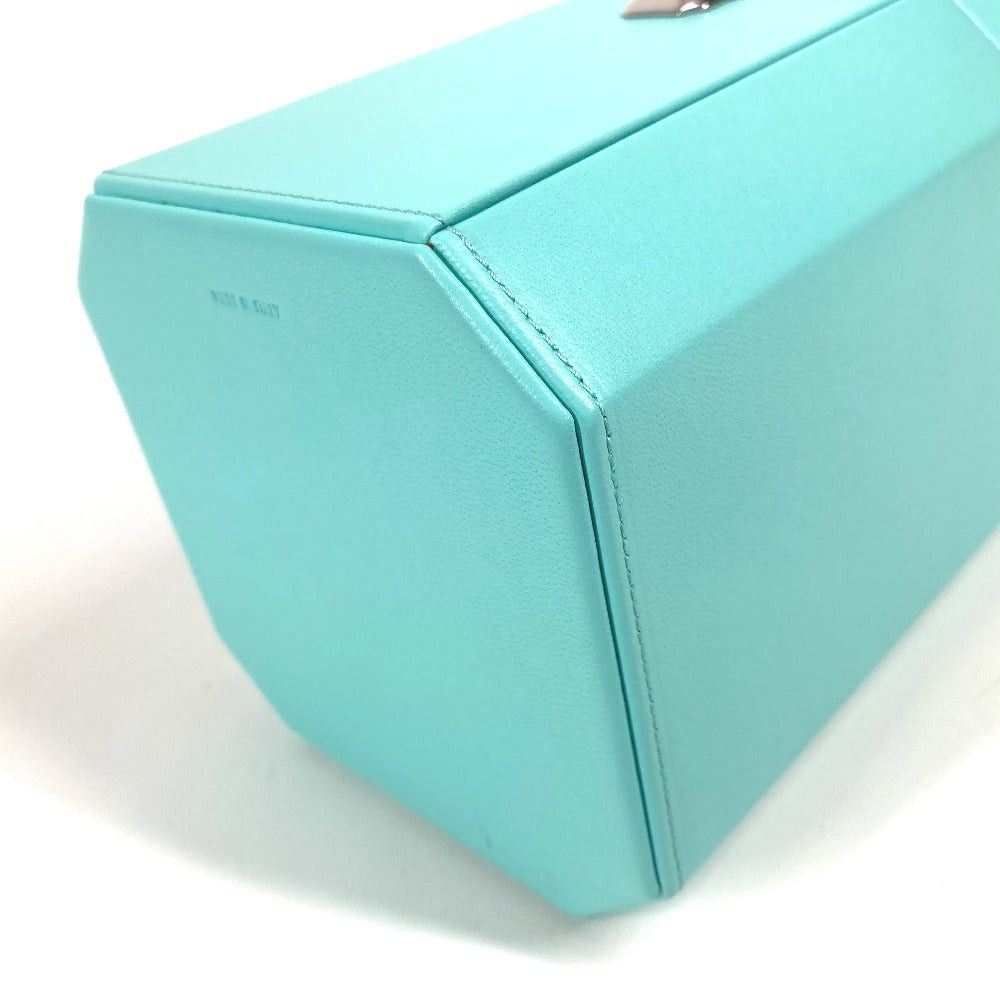 Tiffany & Co. 73476933 Tiffany Facet Jewelry Box (Tall) Accessory Case Leather Women Blue Size ONE SIZE - 6 Thumbnail