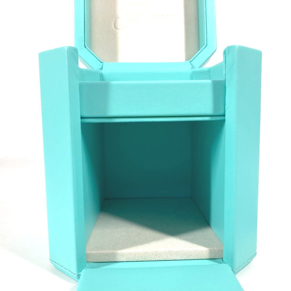 Tiffany & Co. 73476933 Tiffany Facet Jewelry Box (Tall) Accessory Case Leather Women Blue Size ONE SIZE - 9 Thumbnail