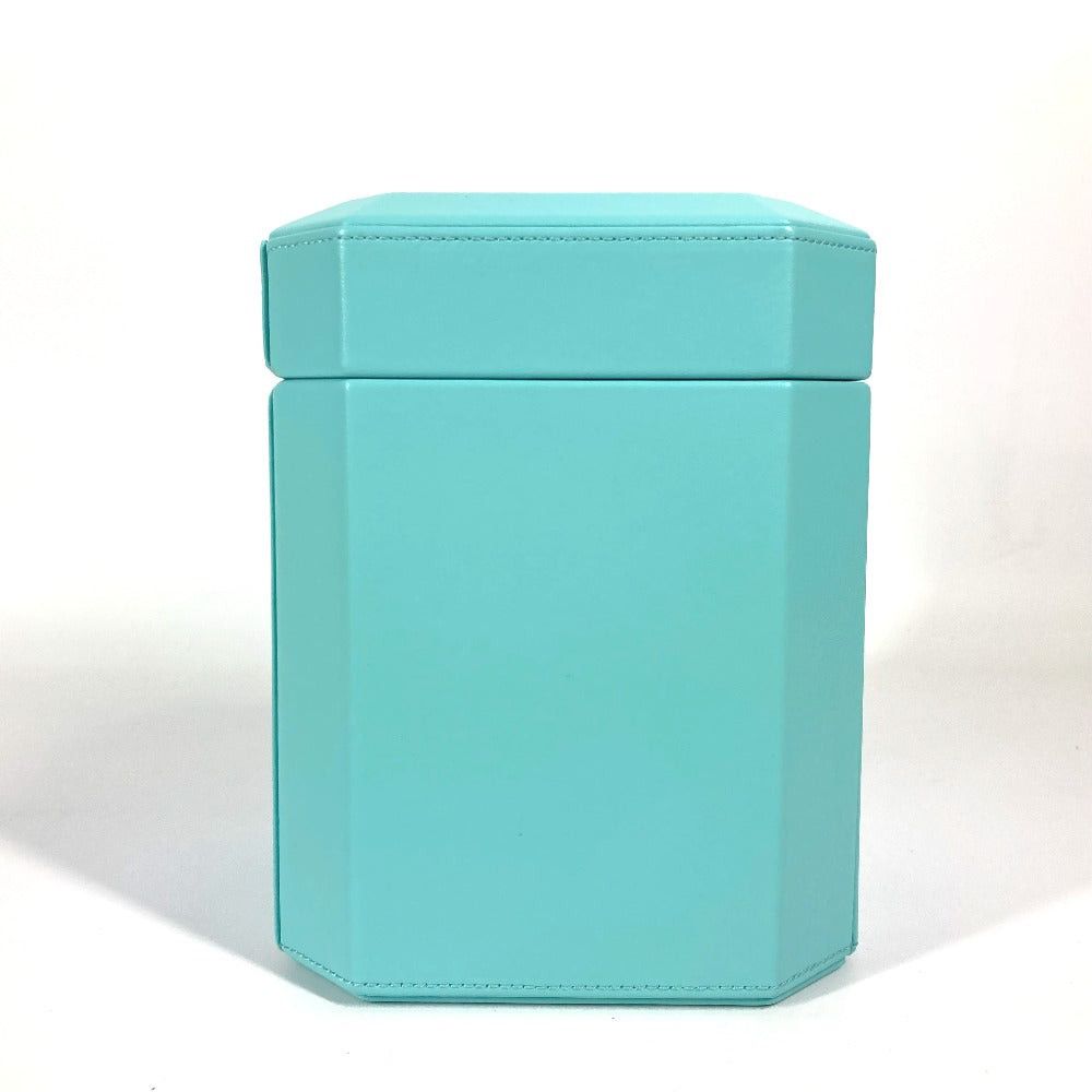 Tiffany & Co. 73476933 Tiffany Facet Jewelry Box (Tall) Accessory Case Leather Women Blue Size ONE SIZE - 3 Thumbnail