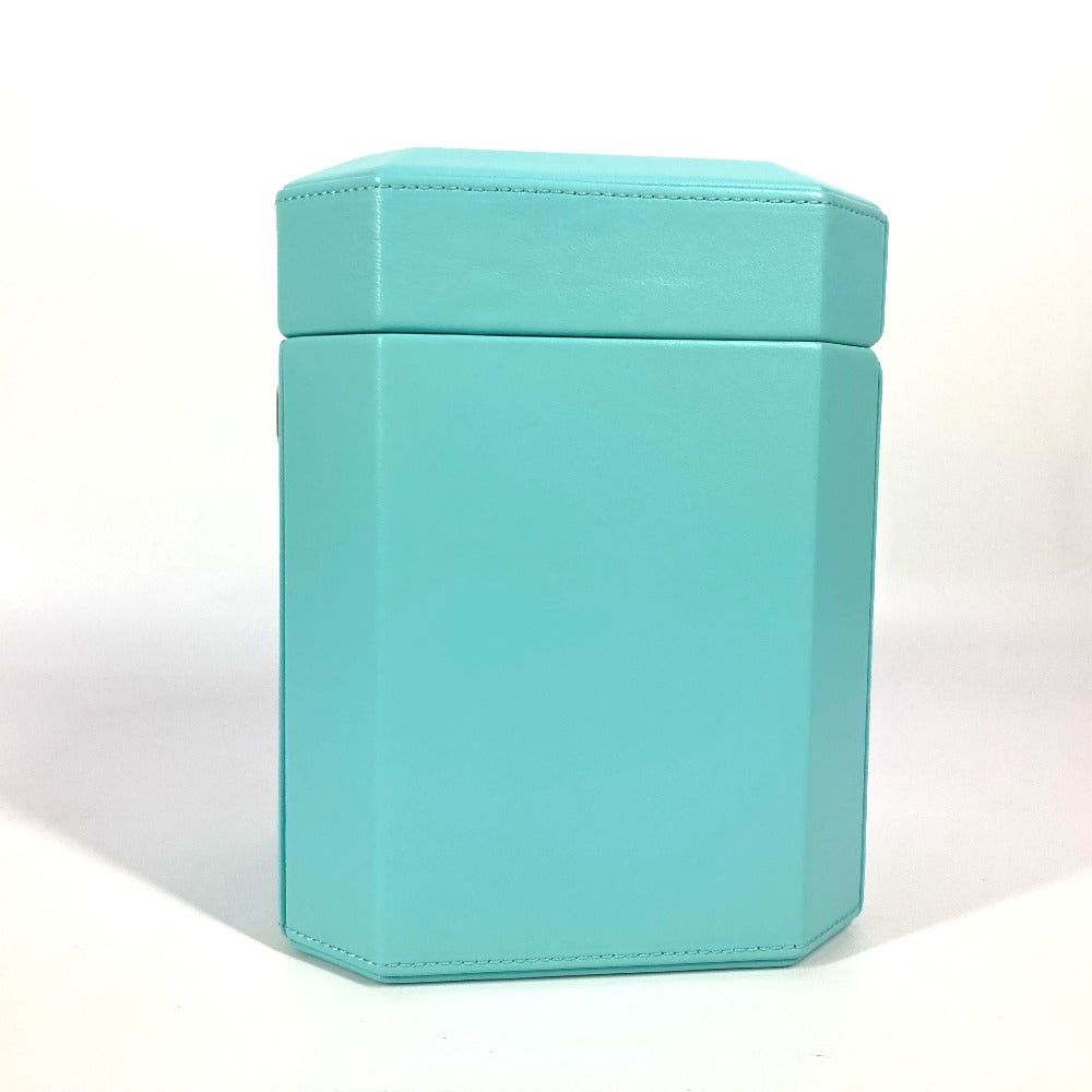 Tiffany & Co. 73476933 Tiffany Facet Jewelry Box (Tall) Accessory Case Leather Women Blue Size ONE SIZE - 4 Thumbnail