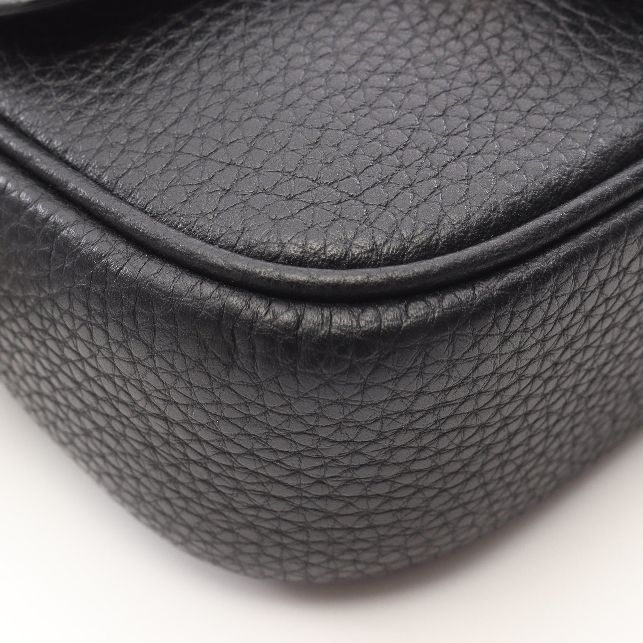Coach Coach Amelia Small Saddle Bag Shoulder Leather Black Size ONE SIZE - 7 Thumbnail