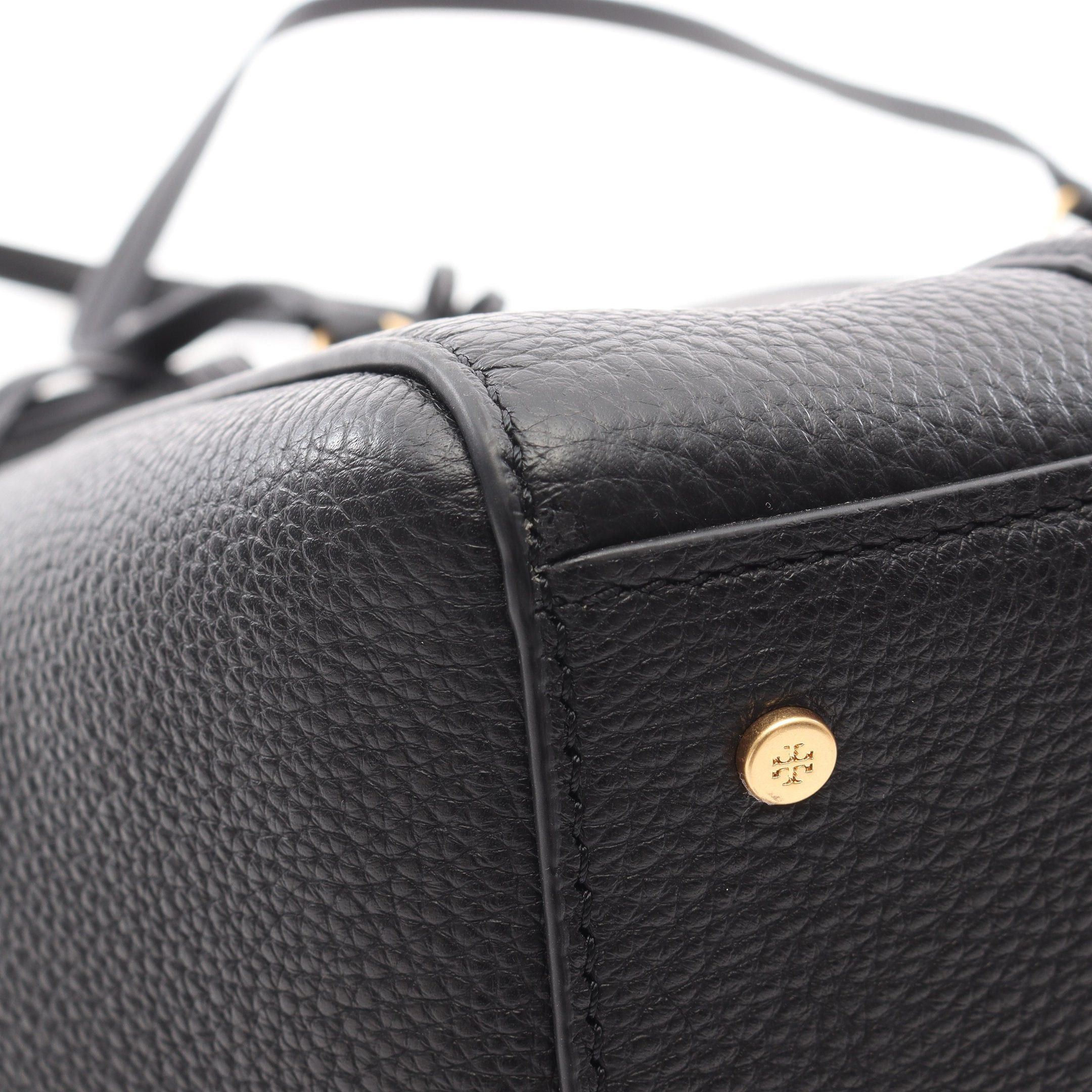 Tory Burch Tory Burch Thea Tote Shoulder Bag Leather Black Size ONE SIZE - 6 Thumbnail