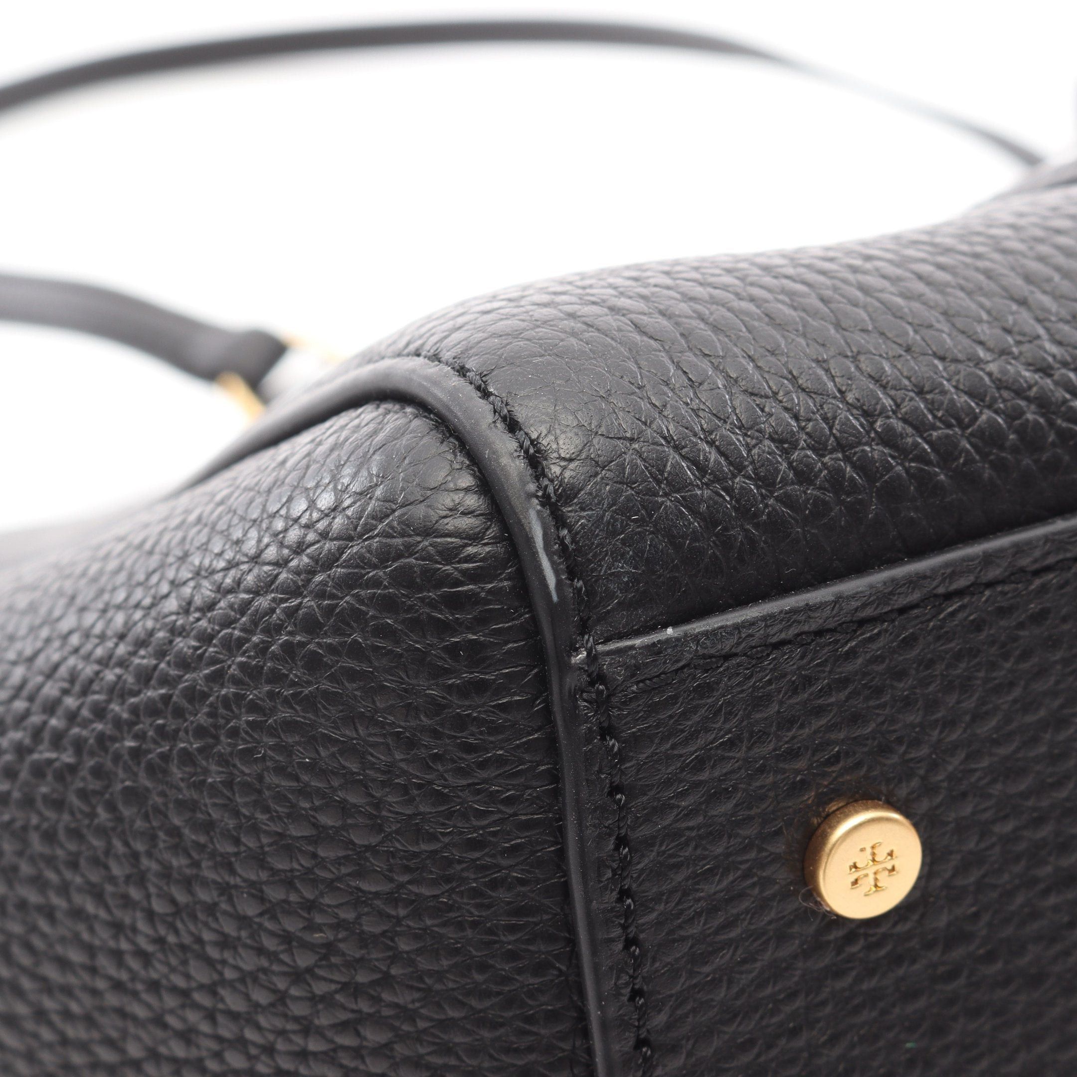Tory Burch Tory Burch Thea Tote Shoulder Bag Leather Black Size ONE SIZE - 5 Thumbnail