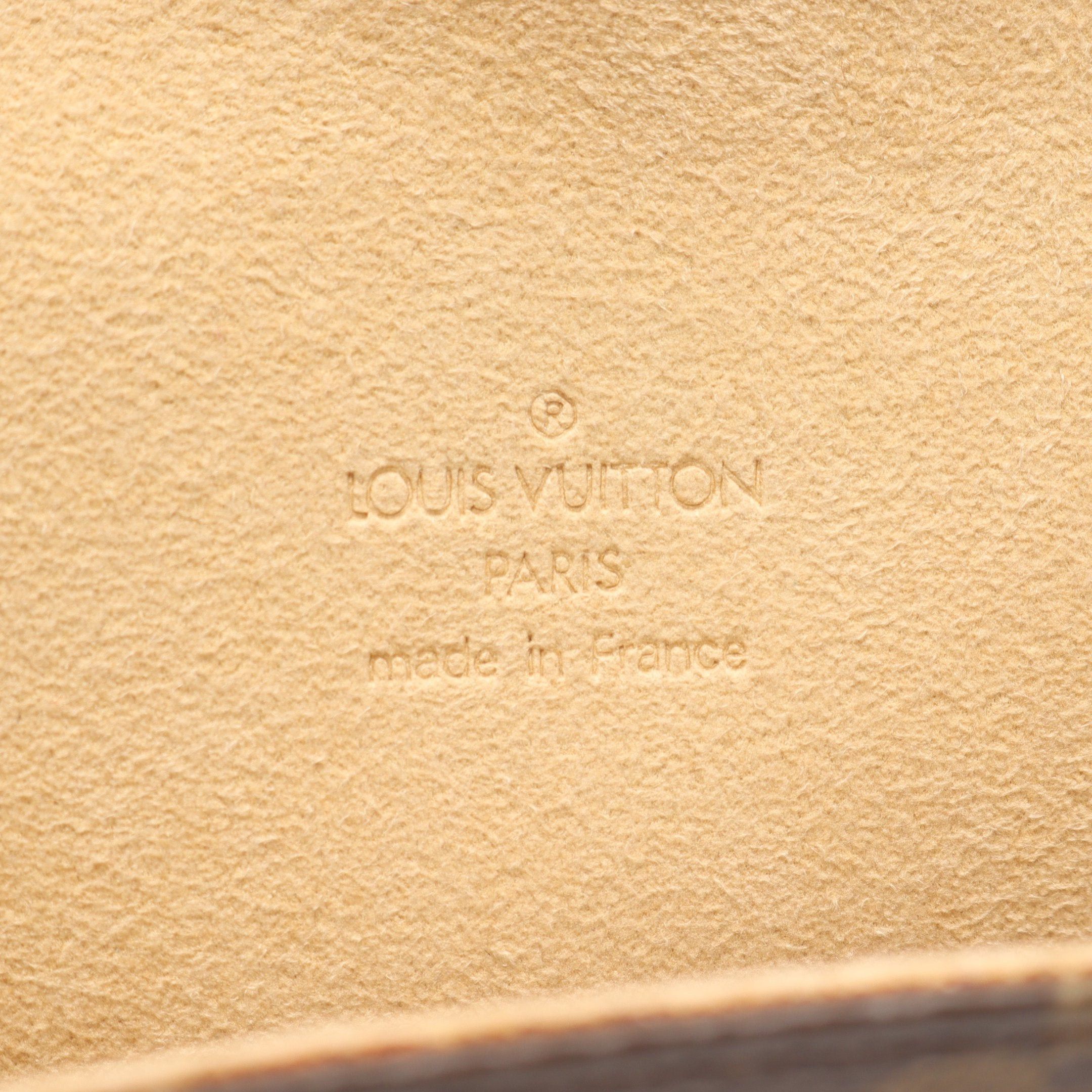 Louis Vuitton Louis Vuitton Pochette Florentine Monogram Body Bag Waist Leather Brown With Button Pressure (S) Size ONE SIZE - 4 Thumbnail