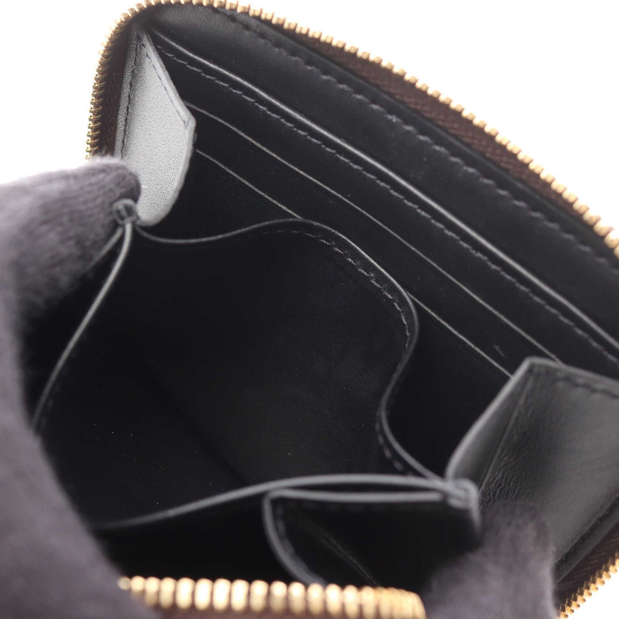 Louis Vuitton Louis Vuitton Zippy Coin Purse Monogram Giant Leather Brown Size ONE SIZE - 6 Thumbnail