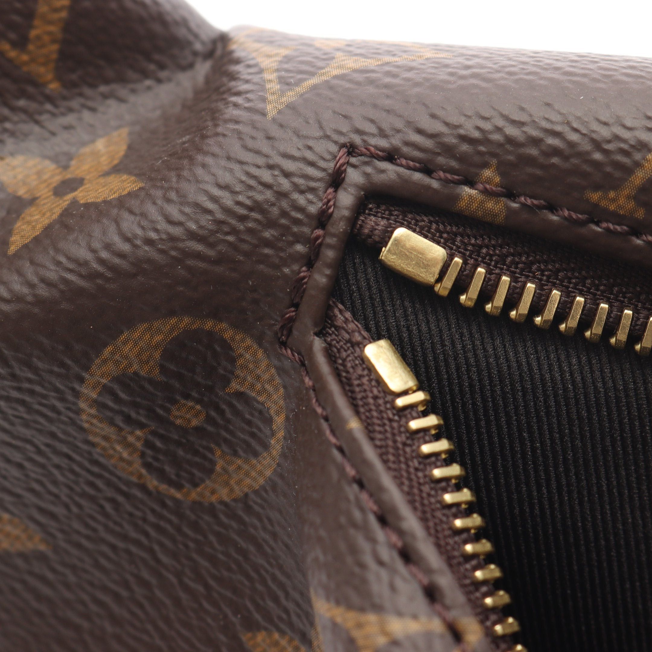 Louis Vuitton Louis Vuitton Bum Bag Monogram Body Waist Leather Brown Size ONE SIZE - 6 Thumbnail