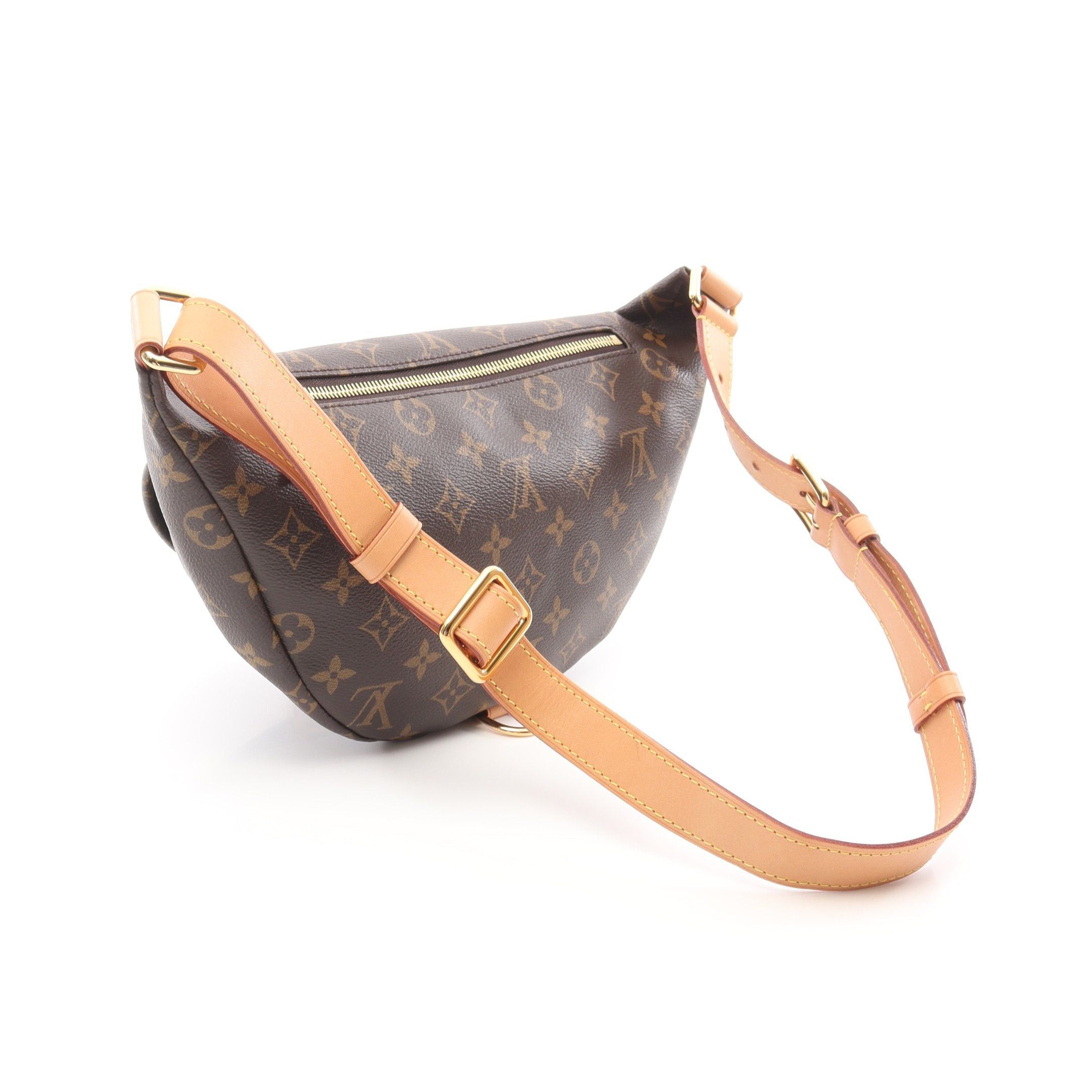 Louis Vuitton Louis Vuitton Bum Bag Monogram Body Waist Leather Brown Size ONE SIZE - 2 Thumbnail