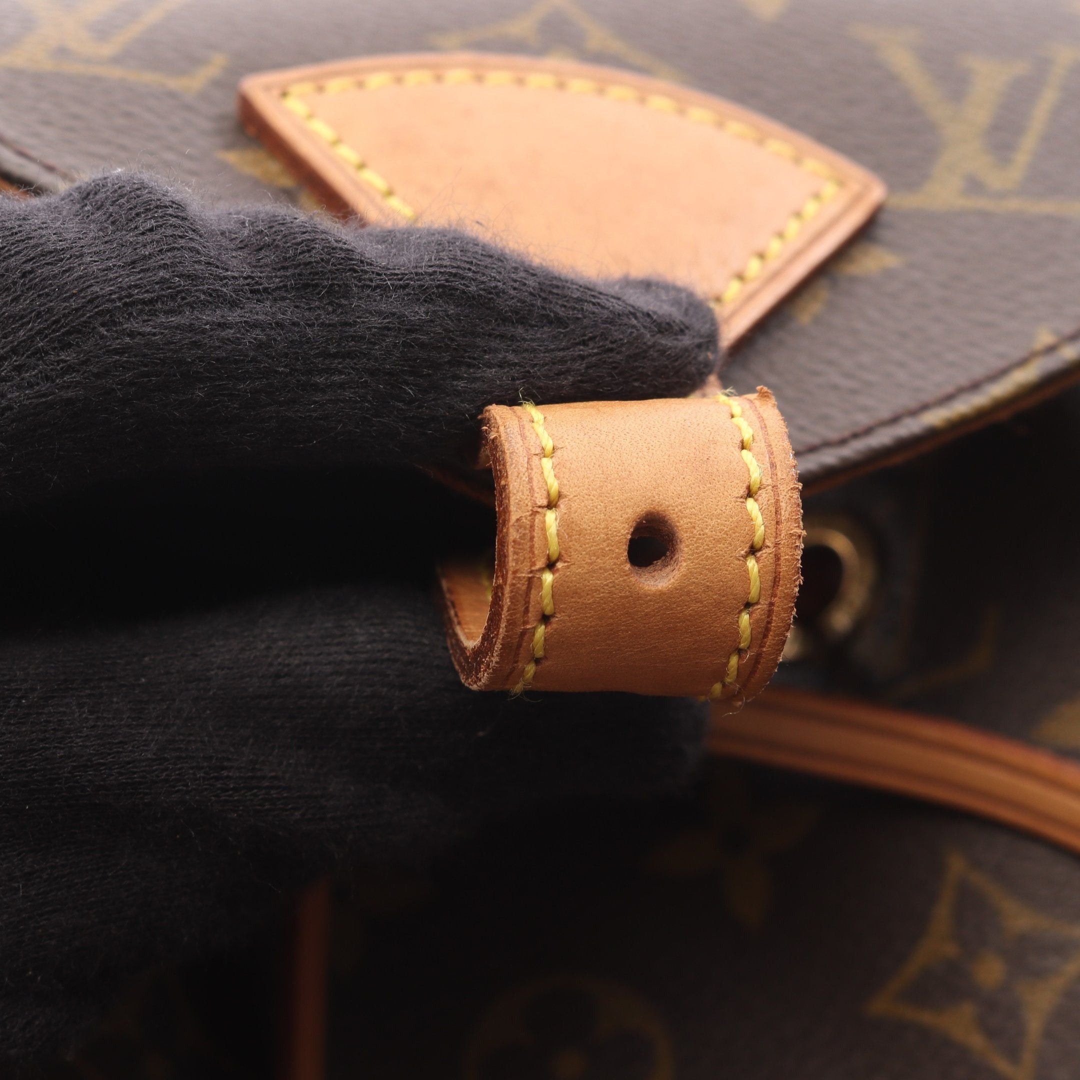 Louis Vuitton Louis Vuitton Montsouris Mm Monogram Backpack Rucksack Leather Brown Size ONE SIZE - 12 Thumbnail