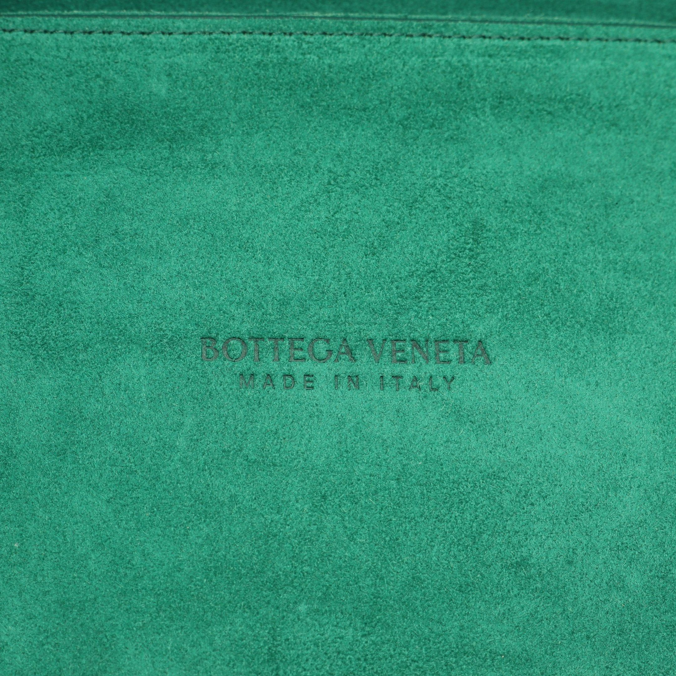 Bottega Veneta Bottega Veneta Arco Maxi Intrecciato Handbag Tote Bag Leather Green Size ONE SIZE - 4 Thumbnail