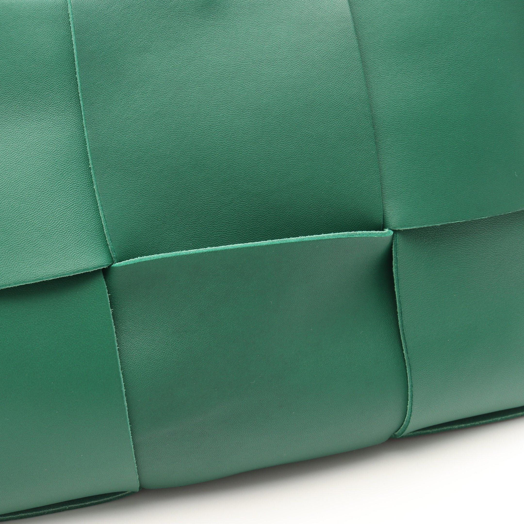 Bottega Veneta Bottega Veneta Arco Maxi Intrecciato Handbag Tote Bag Leather Green Size ONE SIZE - 6 Thumbnail