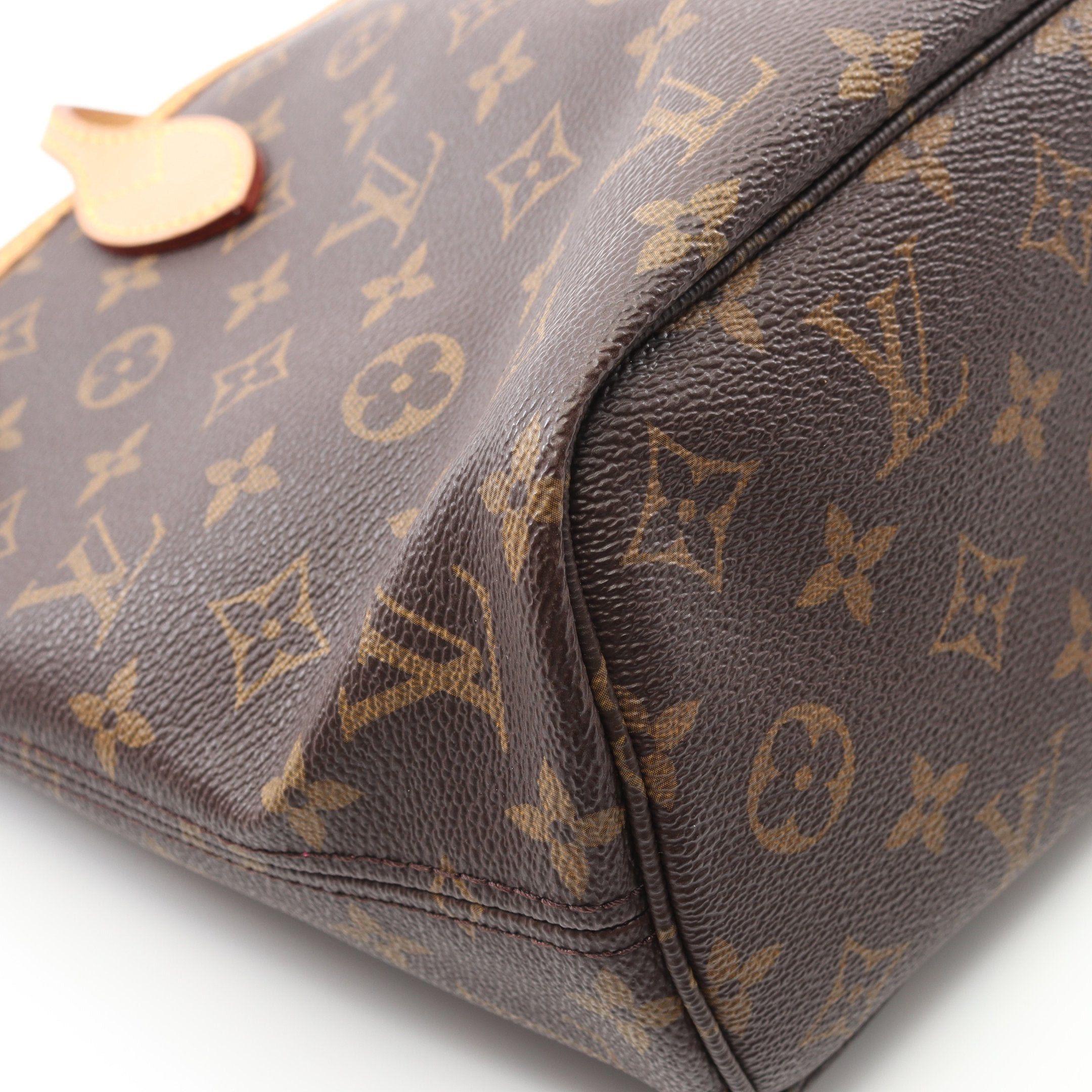 Louis Vuitton Louis Vuitton Neverfull Pm Monogram Pivoine Handbag Tote Bag Leather Brown Size ONE SIZE - 8 Thumbnail