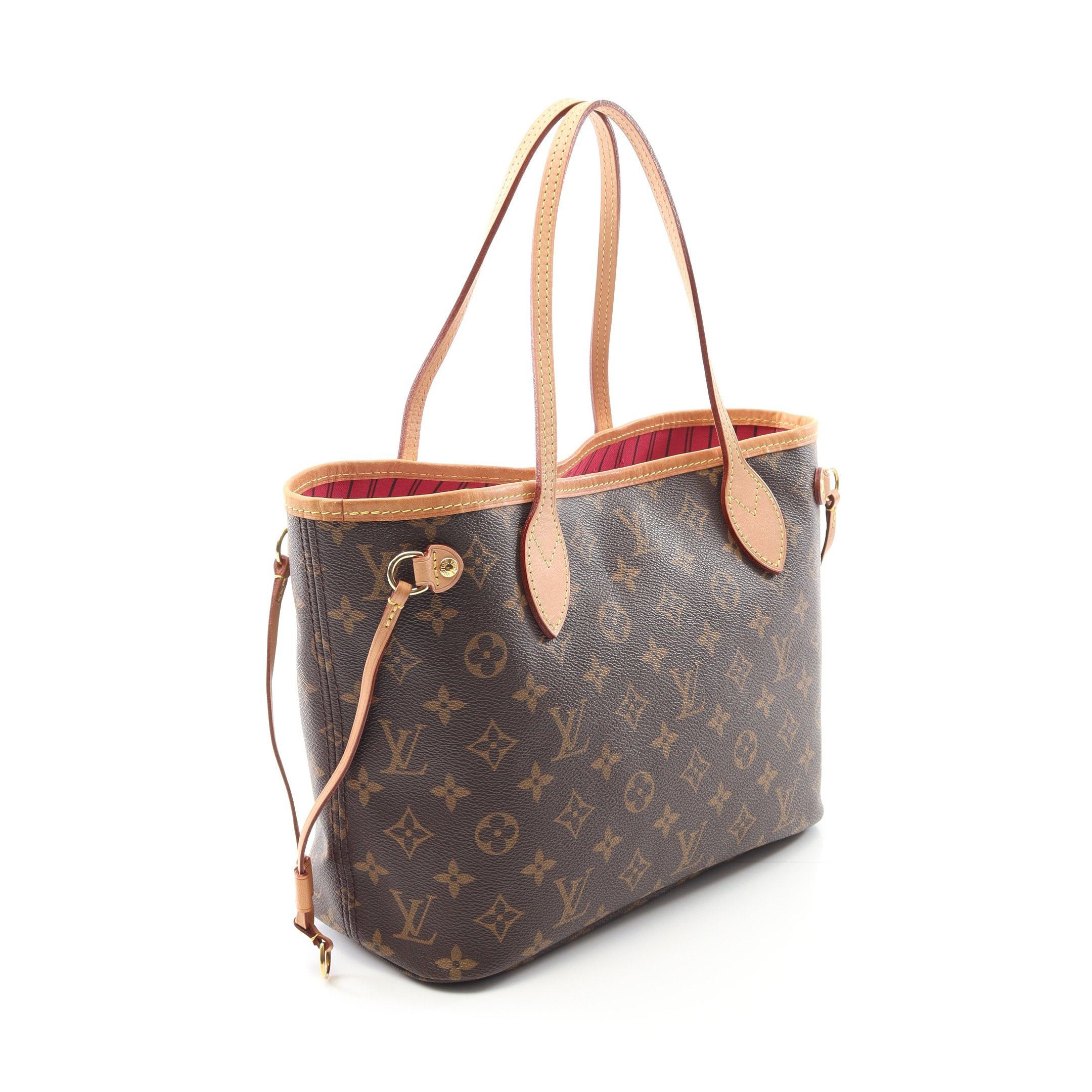 Louis Vuitton Louis Vuitton Neverfull Pm Monogram Pivoine Handbag Tote Bag Leather Brown Size ONE SIZE - 2 Thumbnail
