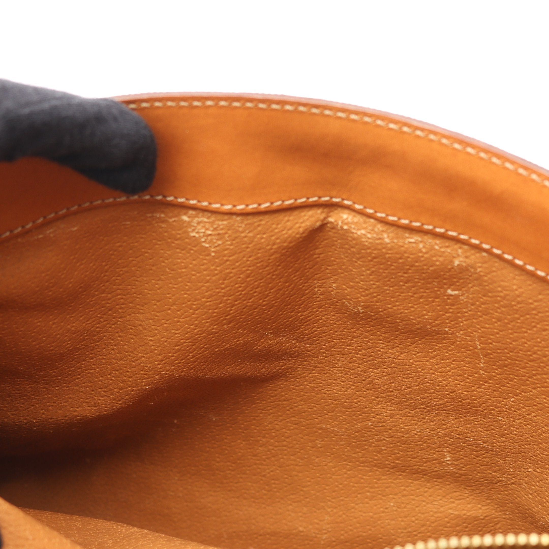 Celine Celine Macadam One Shoulder Bag Leather Dark Brown Size ONE SIZE - 11 Thumbnail
