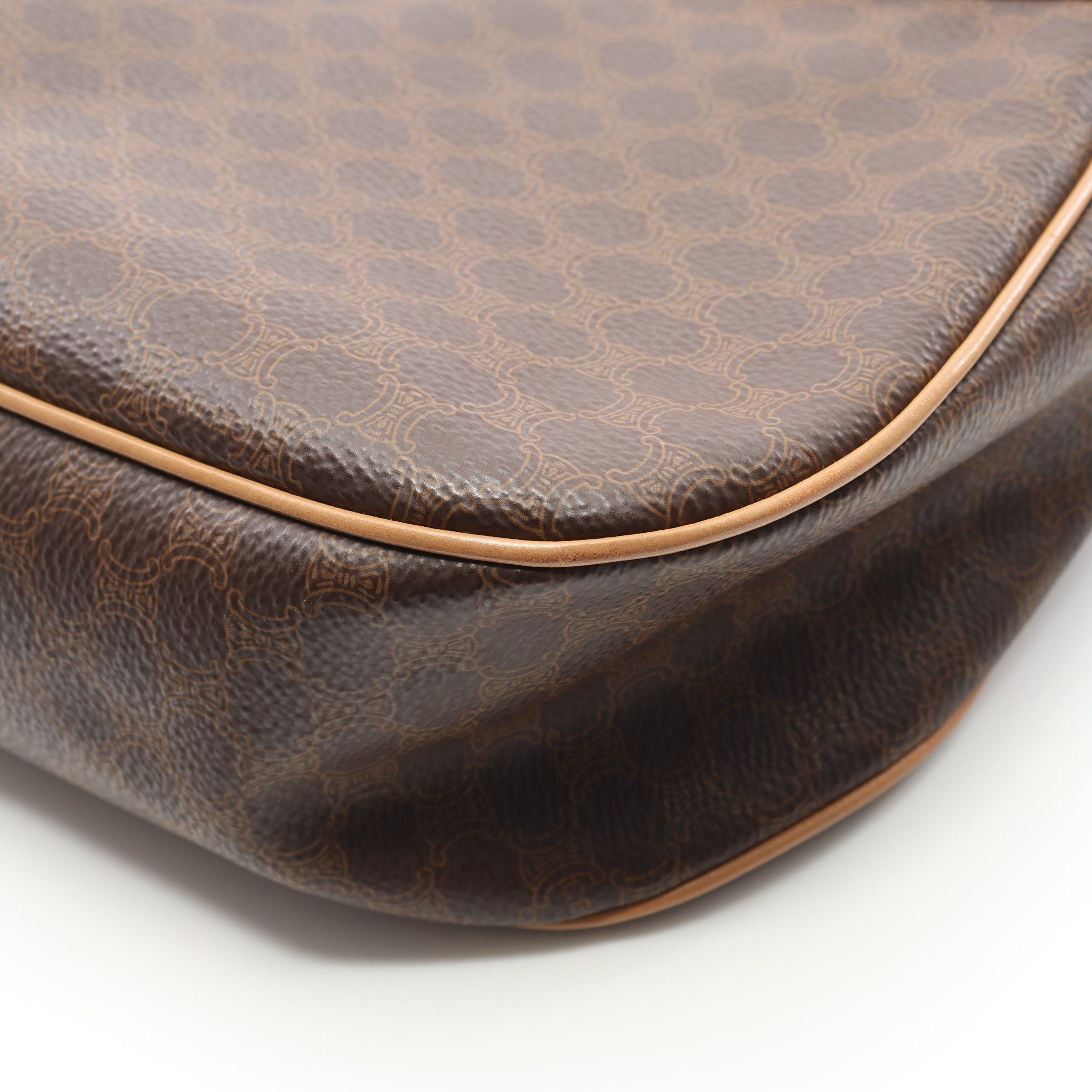 Celine Celine Macadam Shoulder Bag Leather Dark Brown Light Size ONE SIZE - 11 Thumbnail
