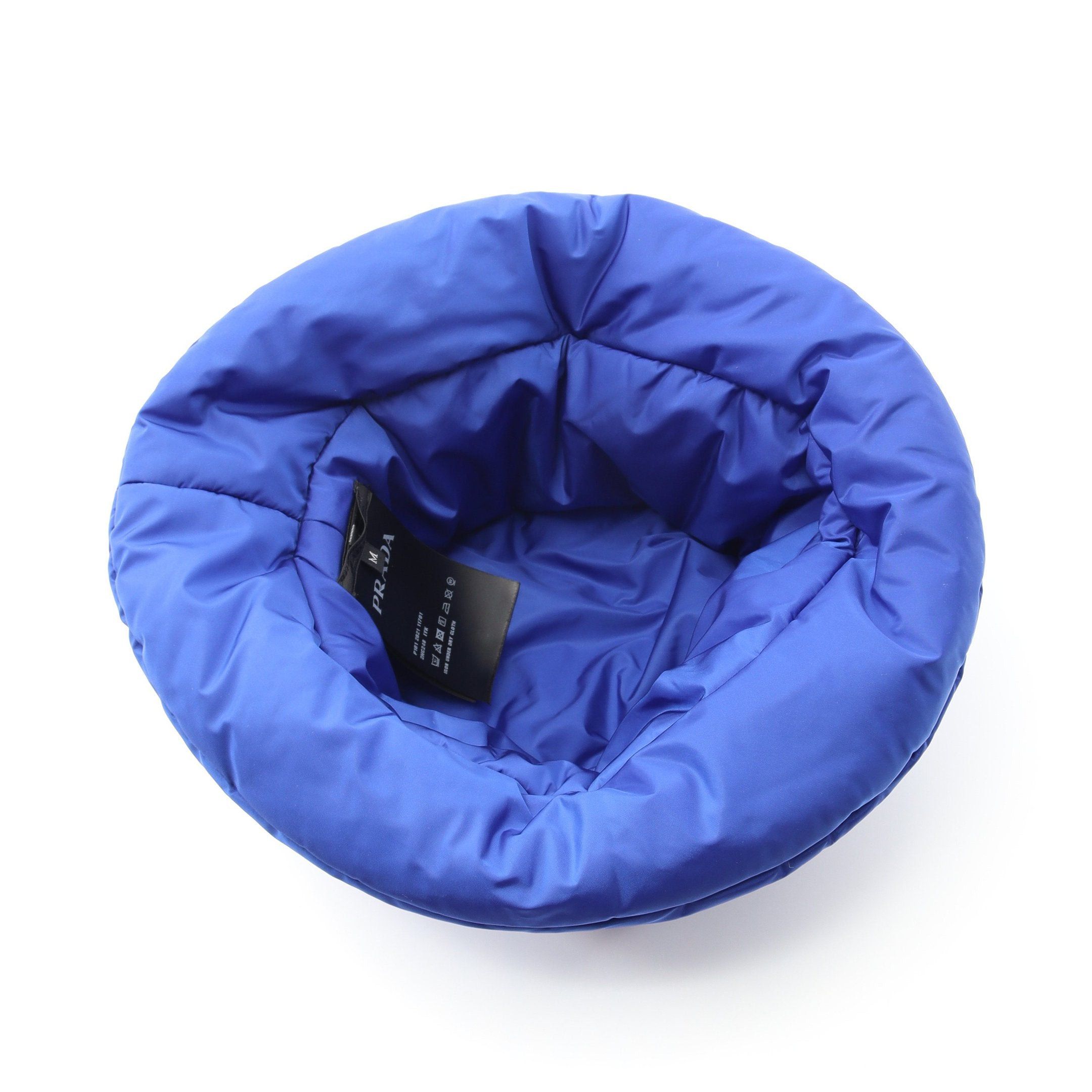 Prada Prada Bucket Hat Nylon Blue Size ONE SIZE - 3 Thumbnail