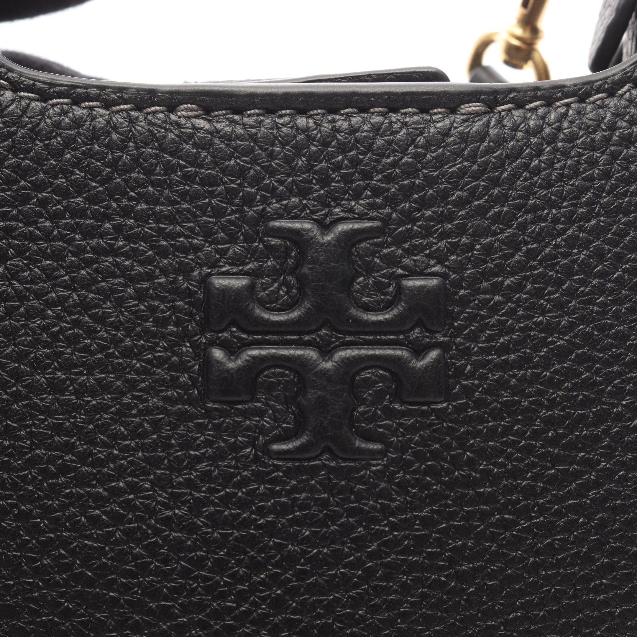 Tory Burch Tory Burch Thea Cellphone Crossbody Phone Holder Shoulder Bag Leather Black Size ONE SIZE - 4 Thumbnail
