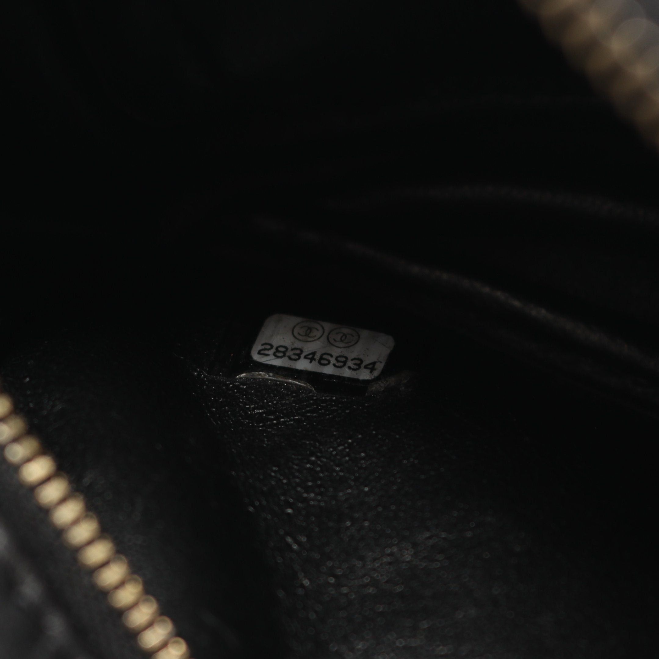 Chanel Chanel 2.55 Chevron V-Stitch Camera Bag Chain Shoulder Aged Calfskin Black Gold Hardware Size ONE SIZE - 5 Thumbnail