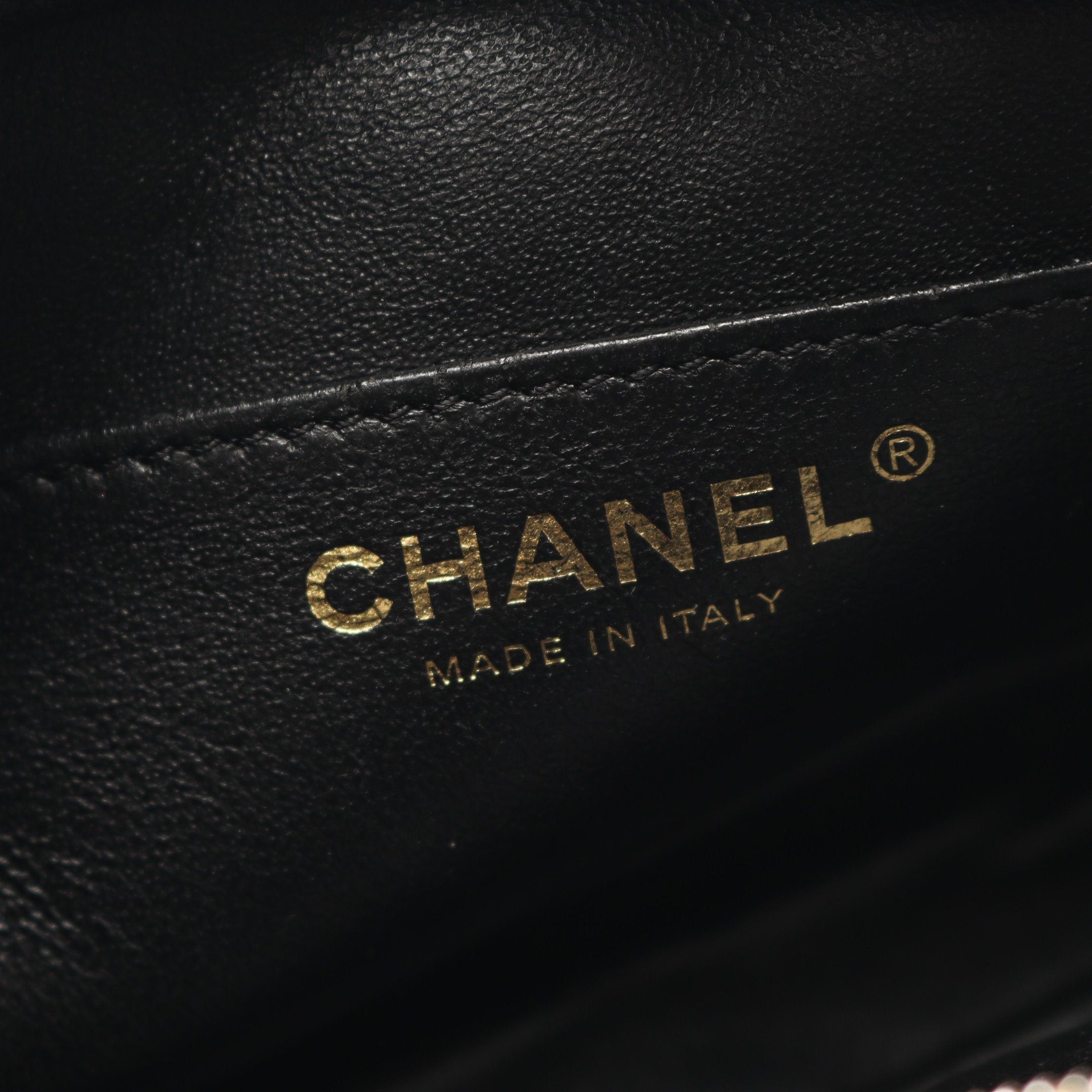 Chanel Chanel 2.55 Chevron V-Stitch Camera Bag Chain Shoulder Aged Calfskin Black Gold Hardware Size ONE SIZE - 4 Thumbnail