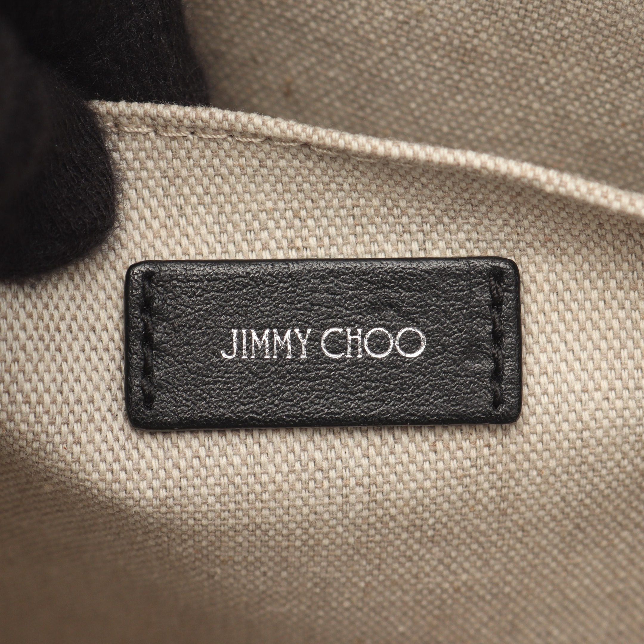 Jimmy Choo Jimmy Choo Bria Tote N/S Handbag Bag Leather Black Star Studs Size ONE SIZE - 4 Thumbnail