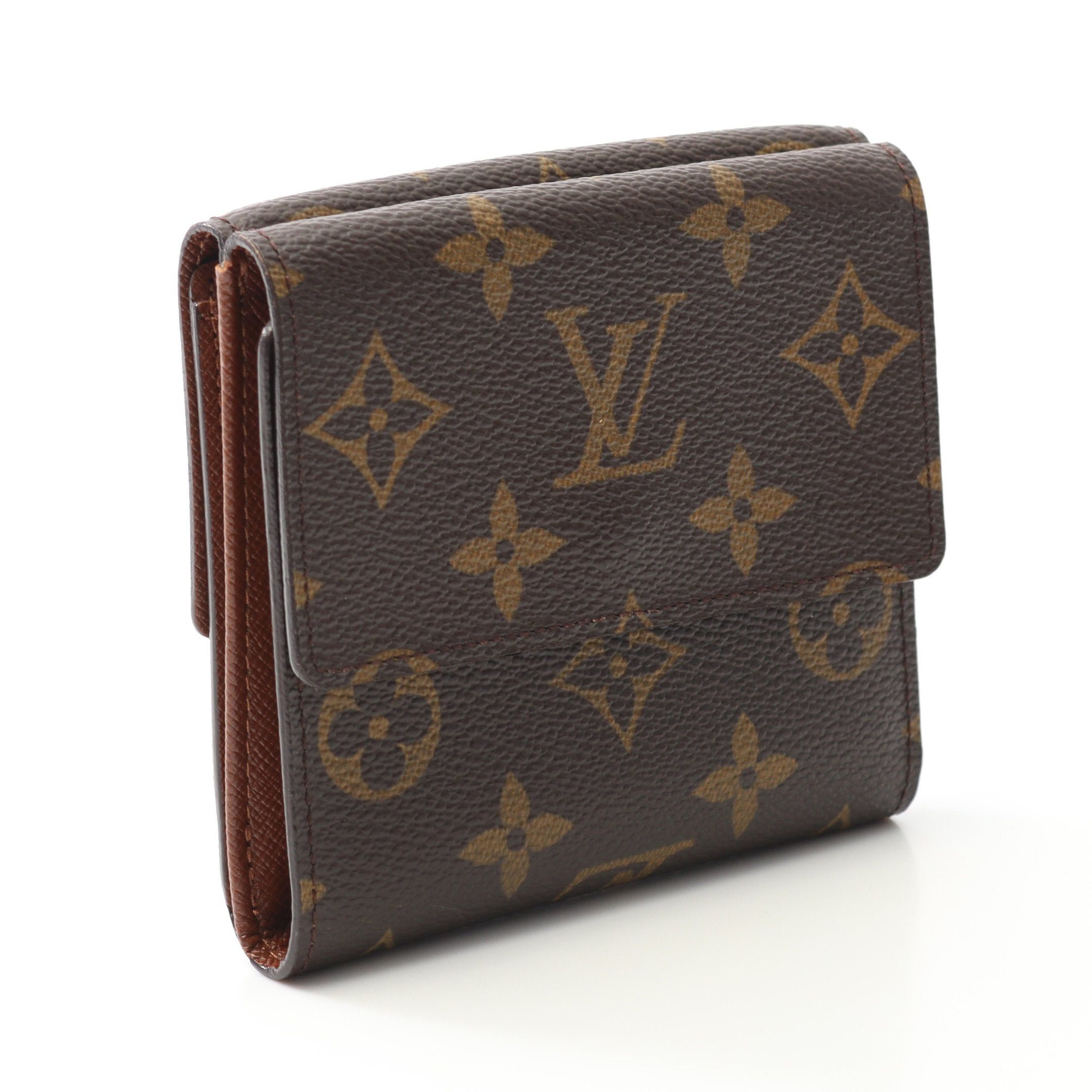 Louis Vuitton Louis Vuitton Porto Monnaie Bie Cult Credit Monogram Trifold Wallet Double Hook Leather Brown Size ONE SIZE - 2 Thumbnail