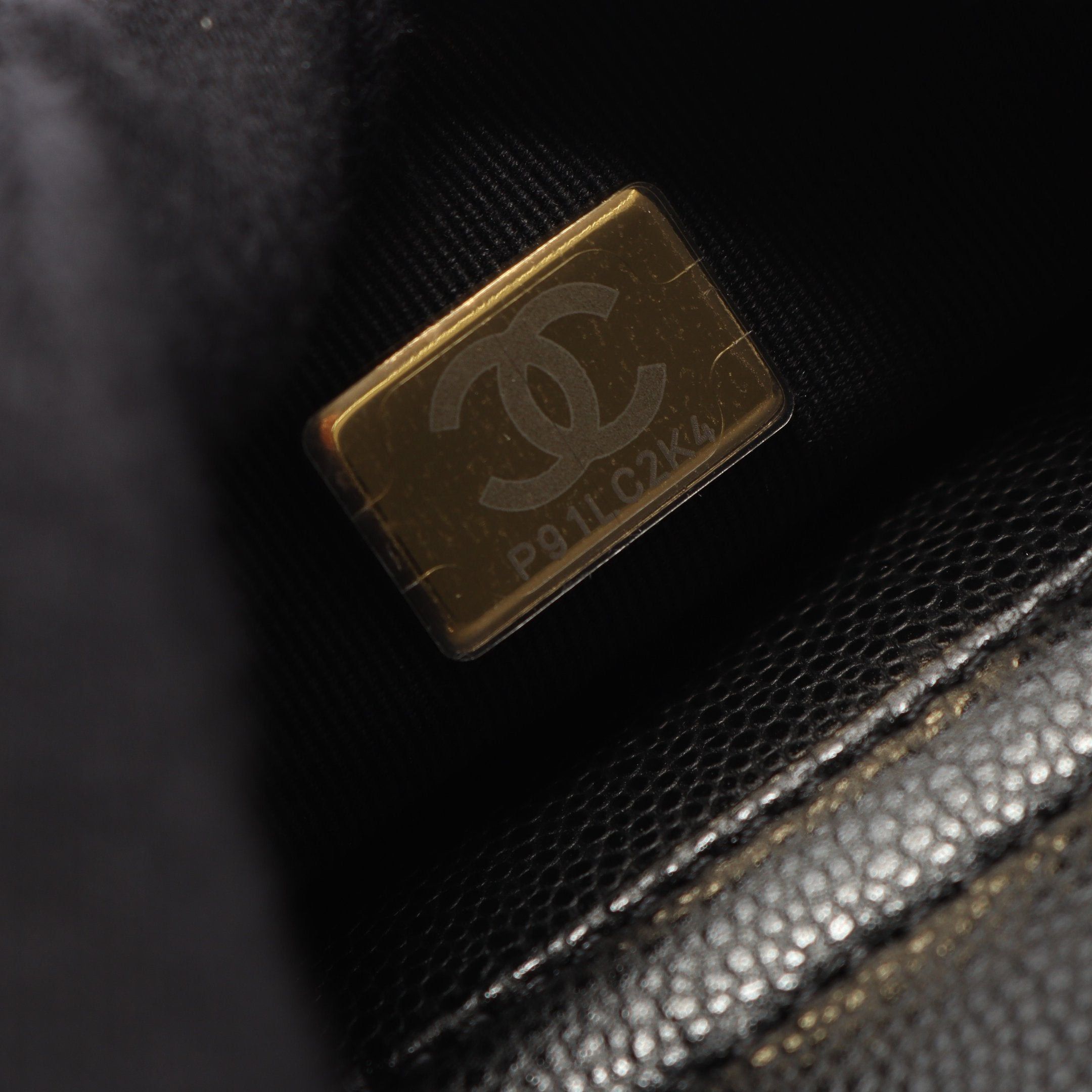 Chanel Chanel Matelasse Backpack Rucksack Caviar Skin Black Gold Hardware Size ONE SIZE - 5 Thumbnail