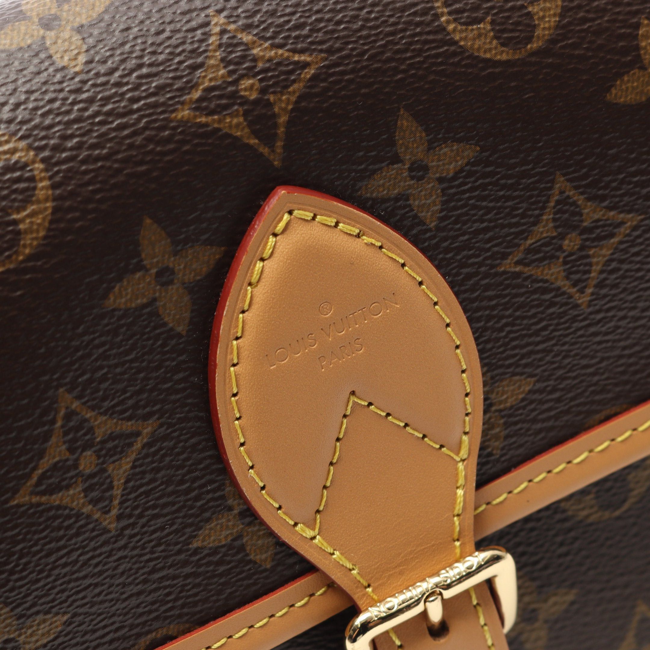 Louis Vuitton Louis Vuitton Diane Nm Pm Monogram Shoulder Bag Leather Brown Size ONE SIZE - 5 Thumbnail