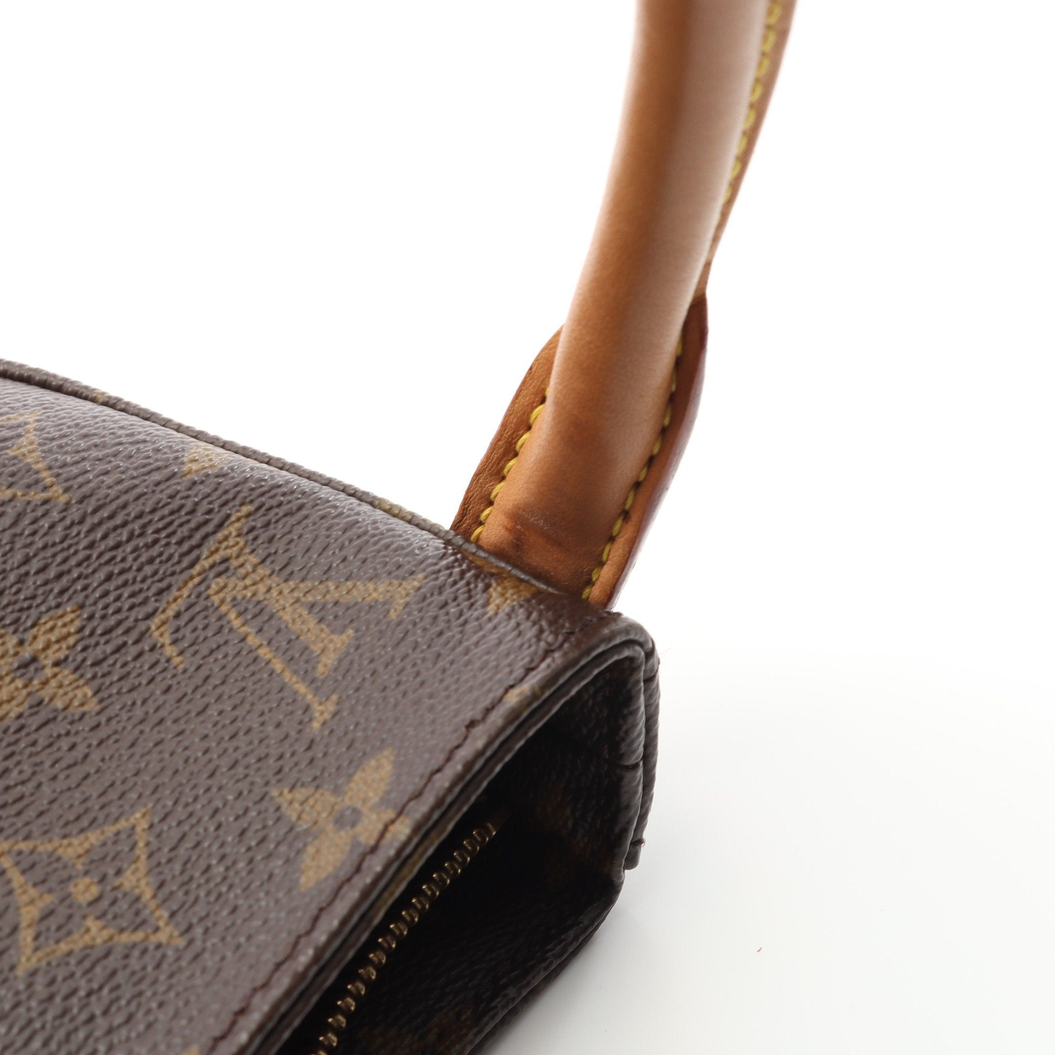 Louis Vuitton Louis Vuitton Looping Gm Monogram Shoulder Bag Leather Brown Size ONE SIZE - 8 Thumbnail