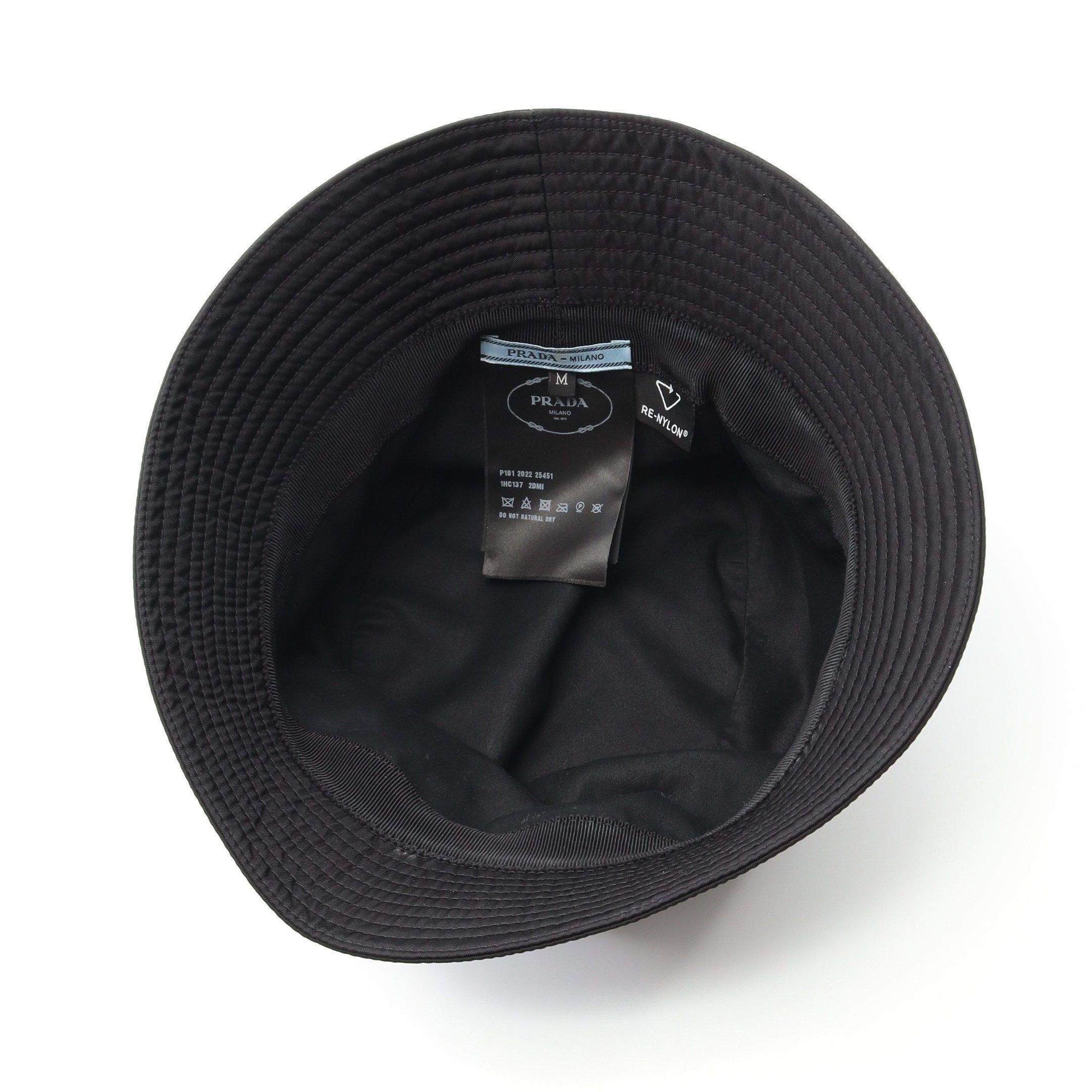 Prada Prada Bucket Hat Nylon Black Size ONE SIZE - 3 Thumbnail
