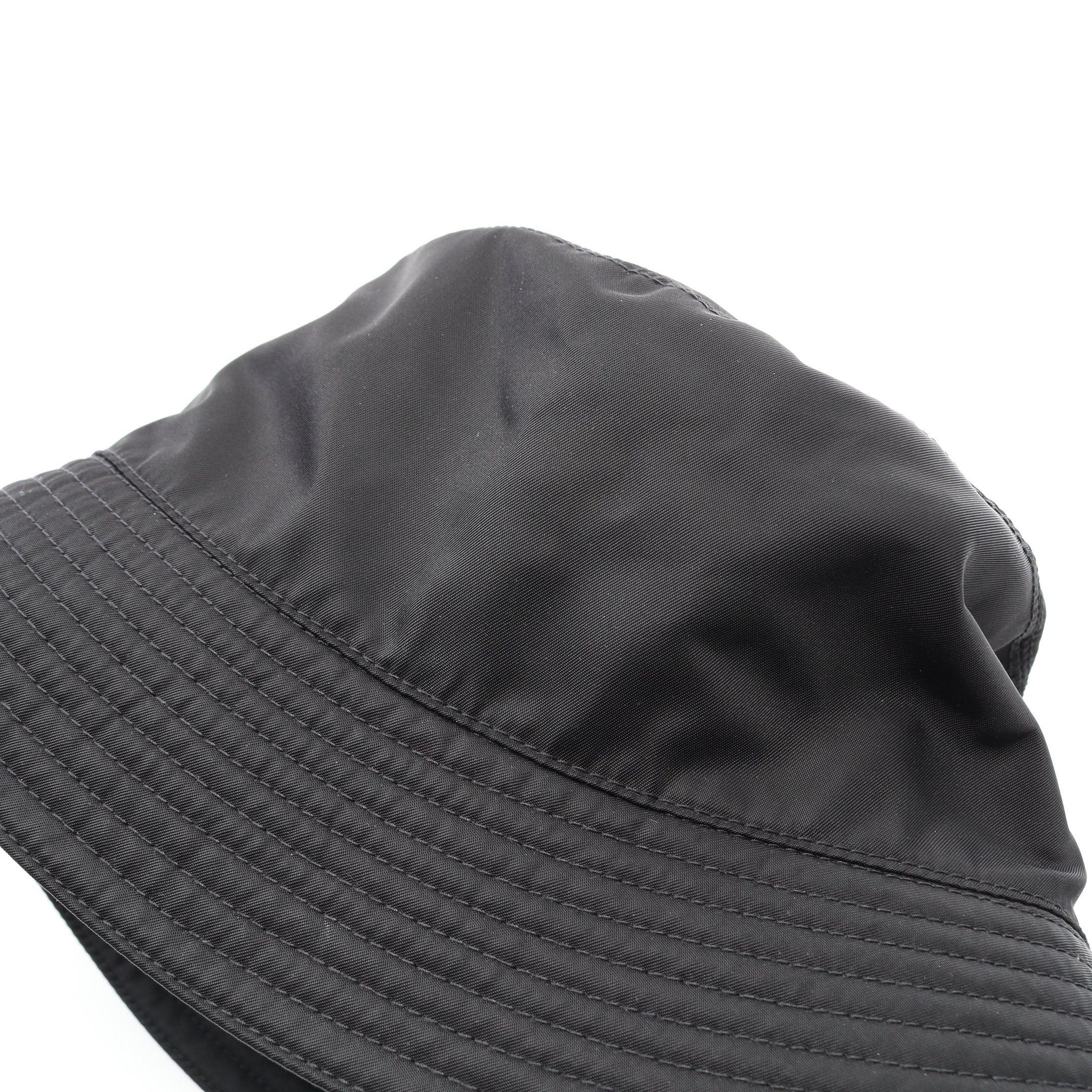 Prada Prada Bucket Hat Nylon Black Size ONE SIZE - 10 Thumbnail