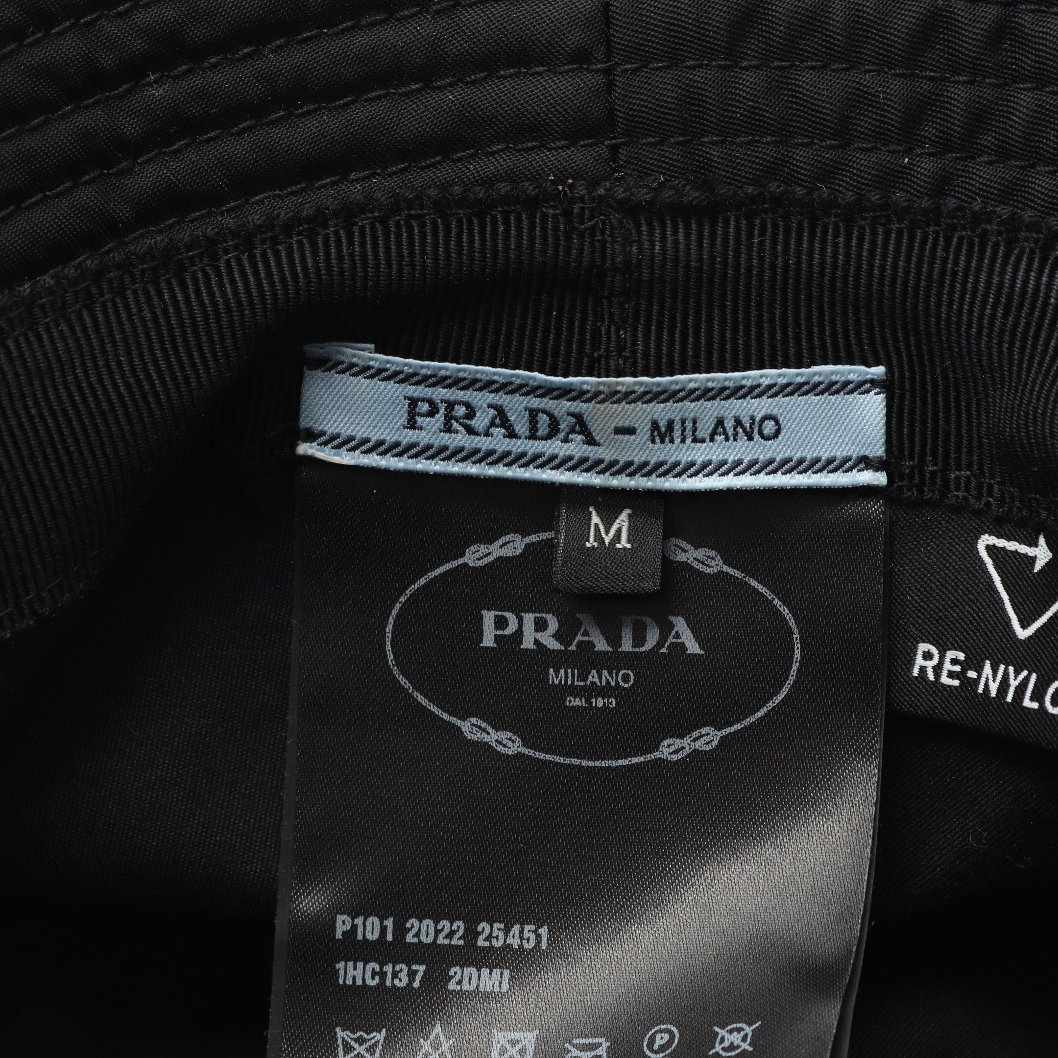 Prada Prada Bucket Hat Nylon Black Size ONE SIZE - 4 Thumbnail