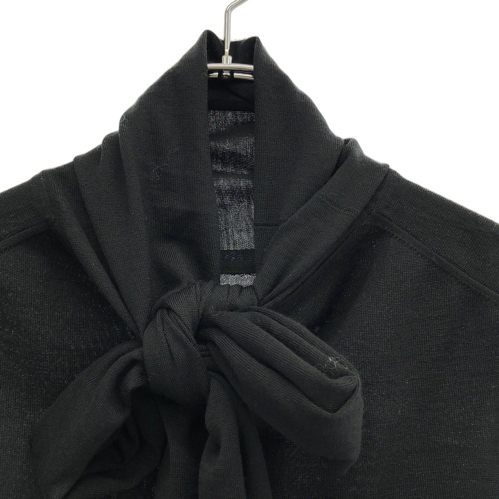 Hermes Hermes Knit Black Wool Size ONE SIZE - 3 Thumbnail