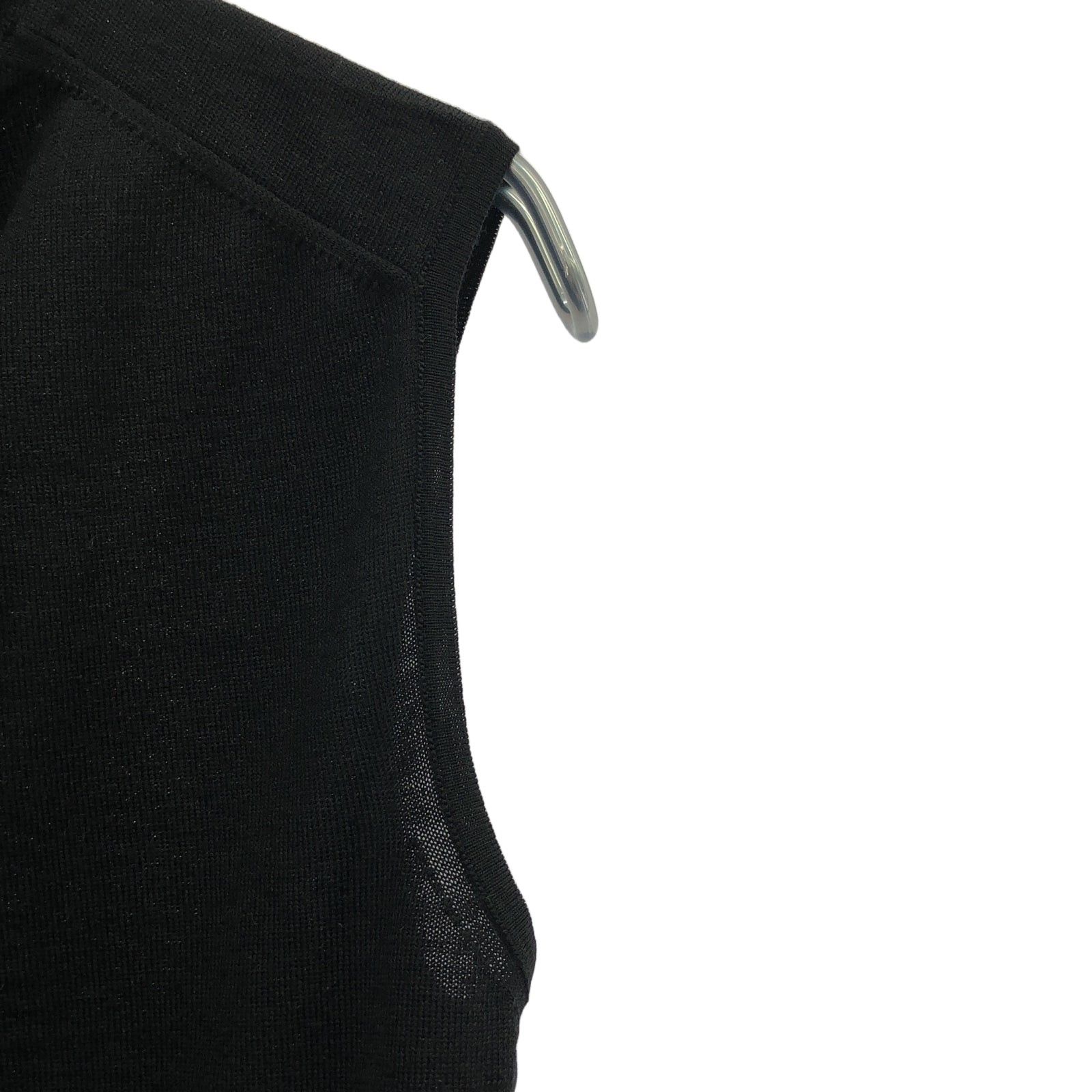 Hermes Hermes Knit Black Wool Size ONE SIZE - 4 Thumbnail