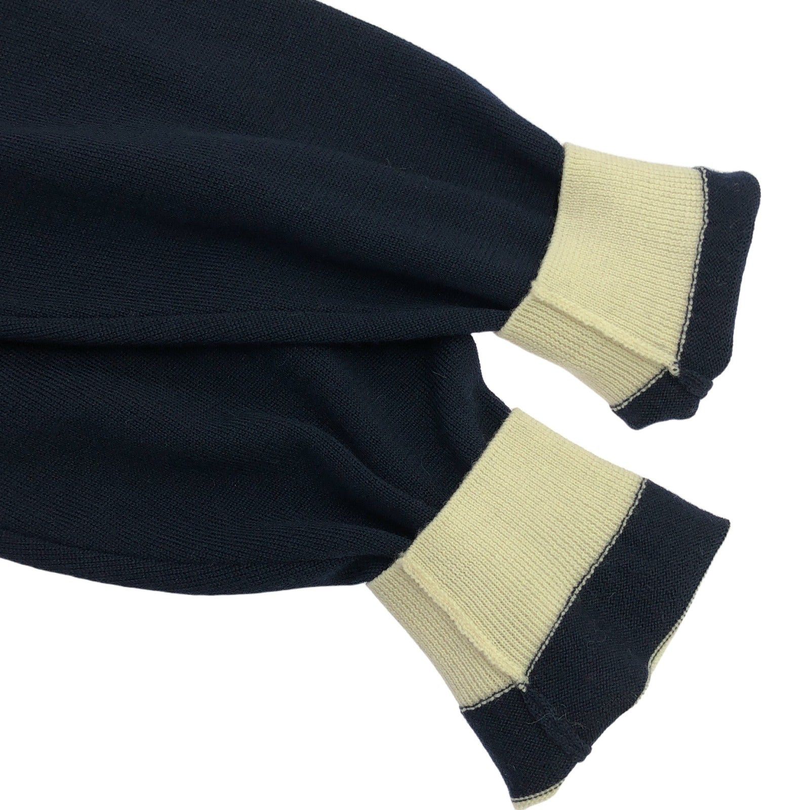 Gucci Gucci One Piece Navy Off White 713541 Wool Size ONE SIZE - 11 Thumbnail