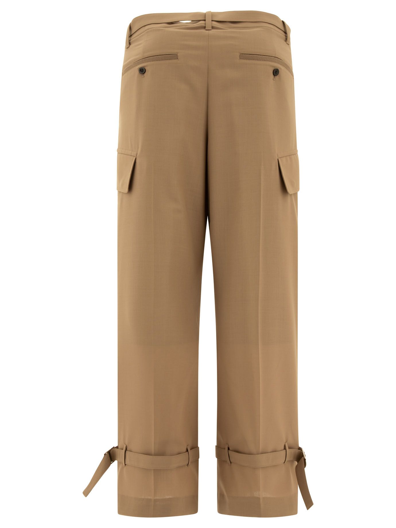 Sacai Belted Trousers Size US 32 / EU 48 - 2 Thumbnail