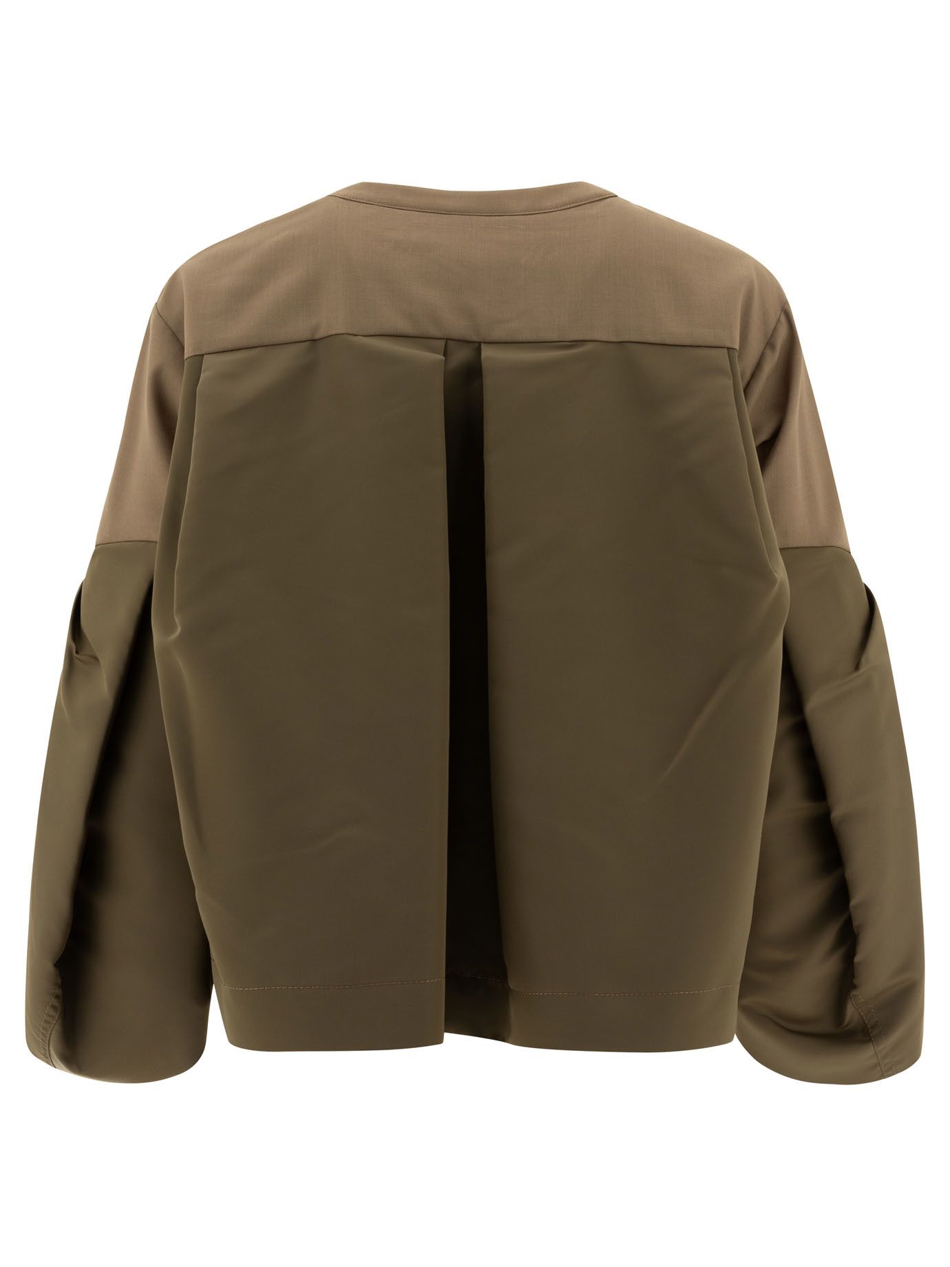 Sacai Suiting X Nylon Twill Sweater Size M / US 6-8 / IT 42-44 - 2 Thumbnail