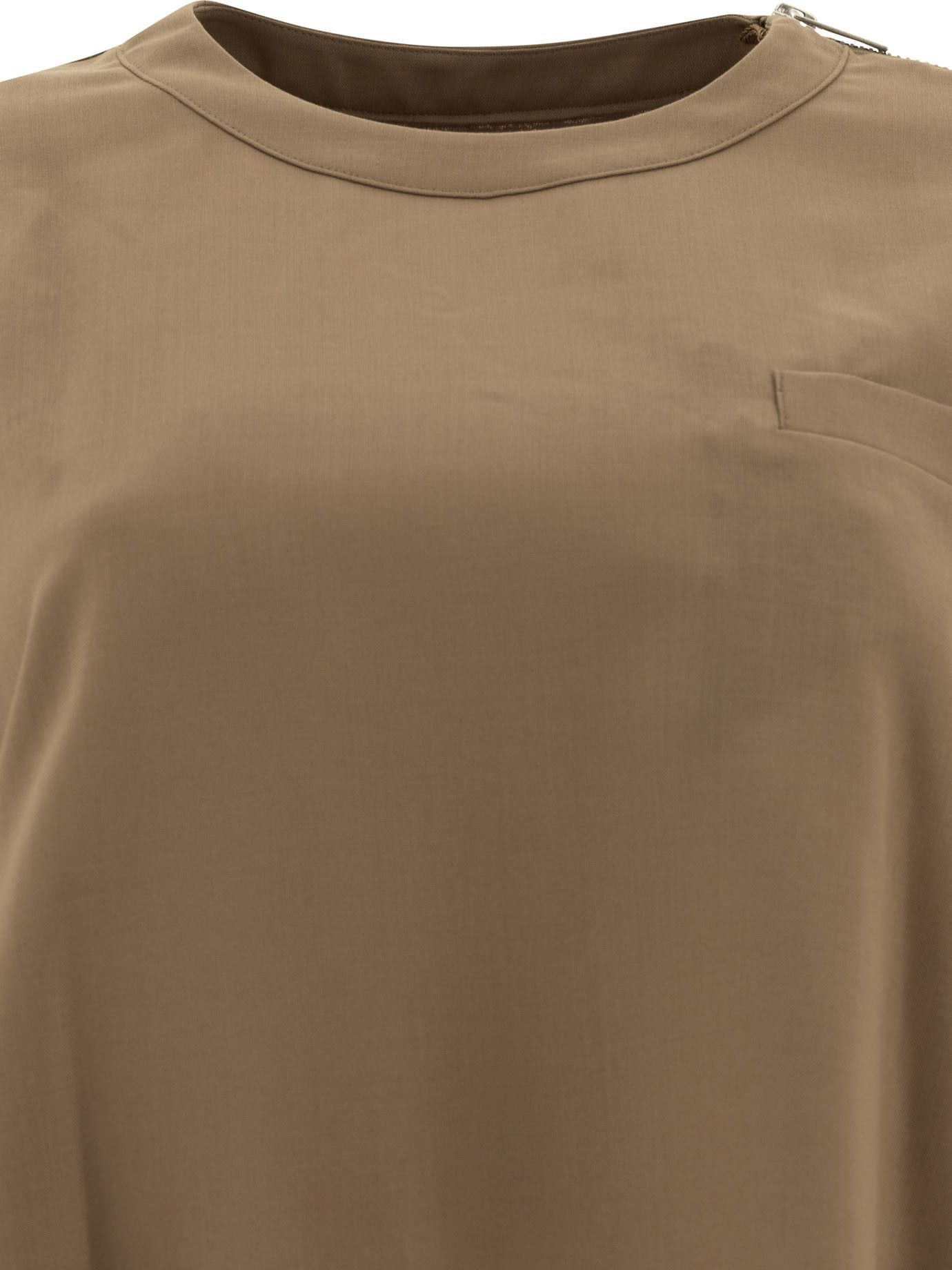 Sacai Suiting X Nylon Twill Sweater Size M / US 6-8 / IT 42-44 - 3 Thumbnail
