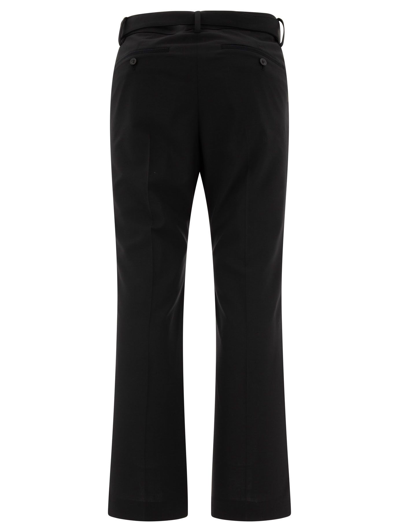 Sacai Belted Trousers Size US 32 / EU 48 - 2 Thumbnail