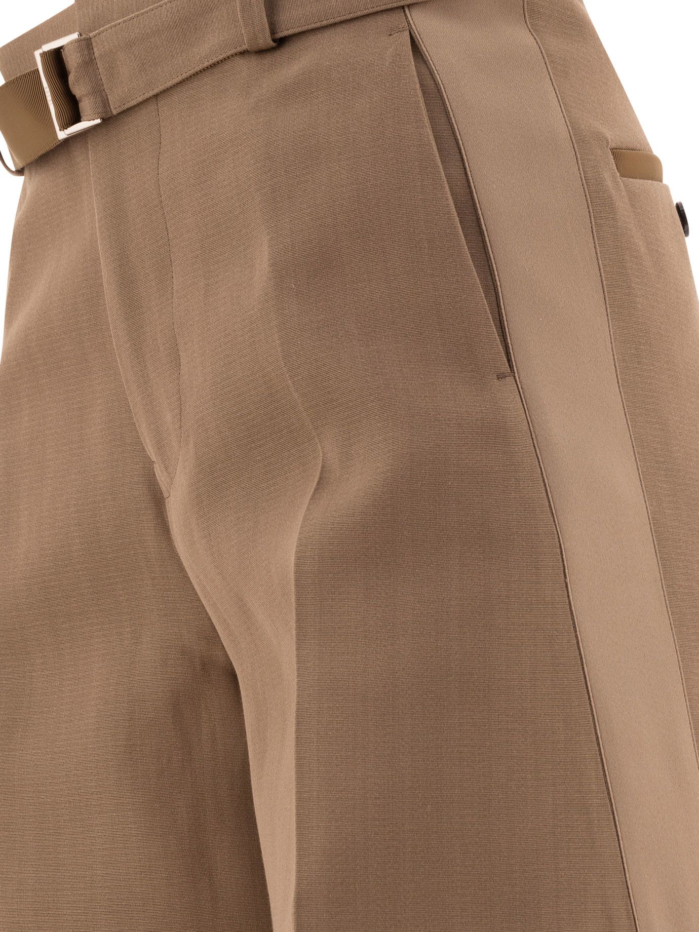 Sacai Tailored Belted Trousers Size 30" / US 8 / IT 44 - 4 Thumbnail