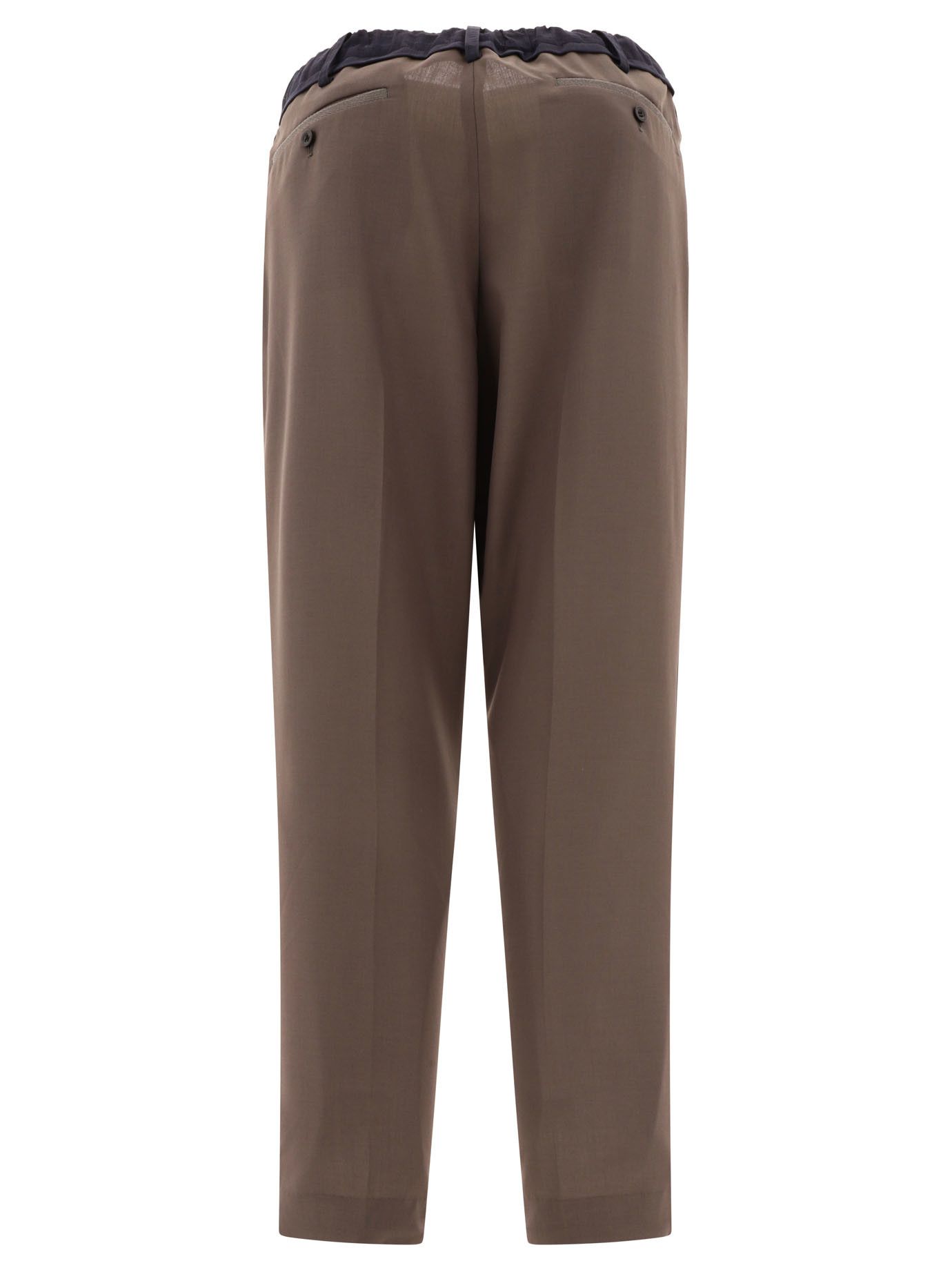 Sacai Tapered Drawstring Trousers Size US 36 / EU 52 - 2 Thumbnail